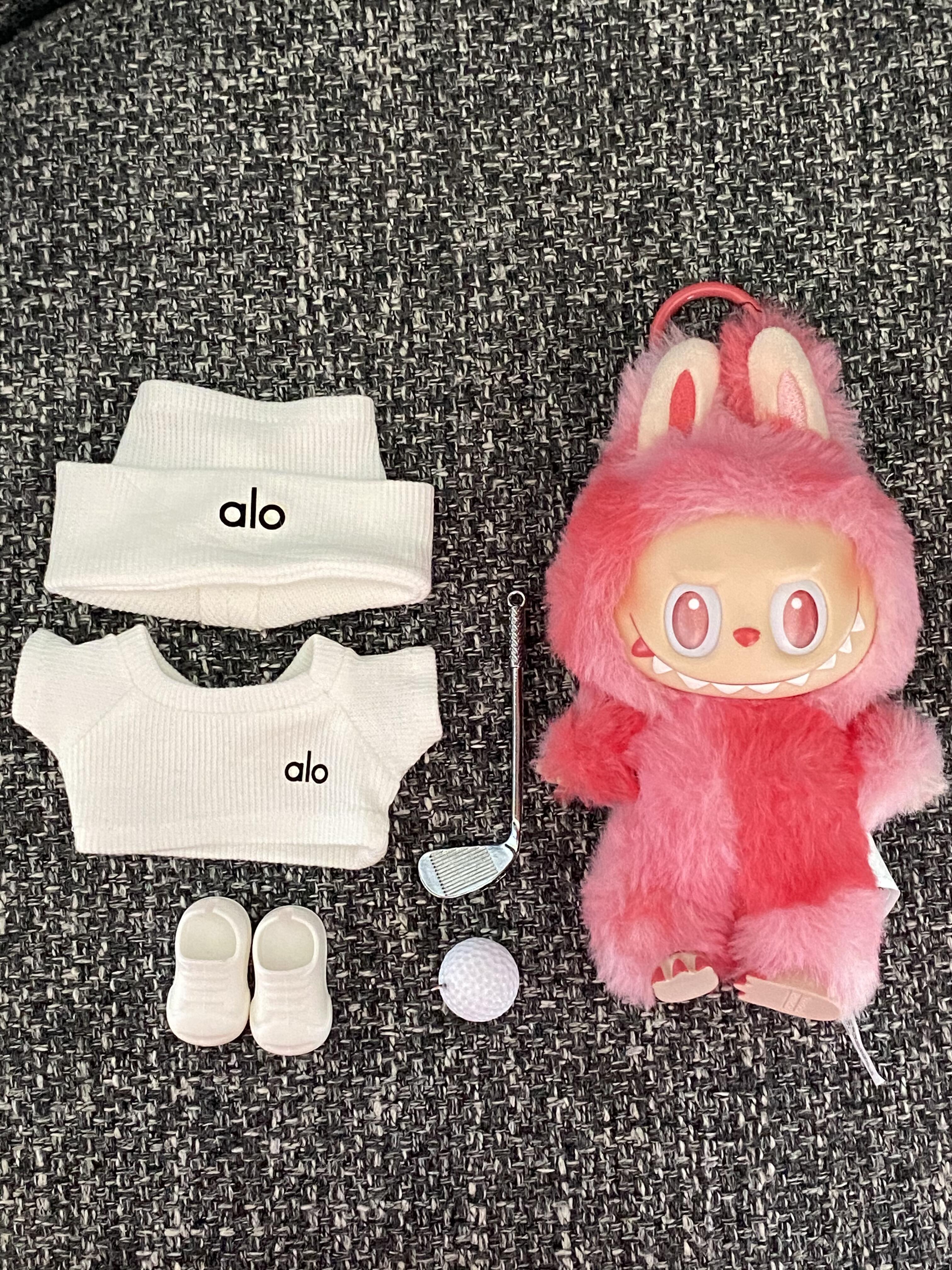 Alo Clothes Set(NO DOLL) Accessories Suit Cute Clothes for Labubu Dress up Unique Style