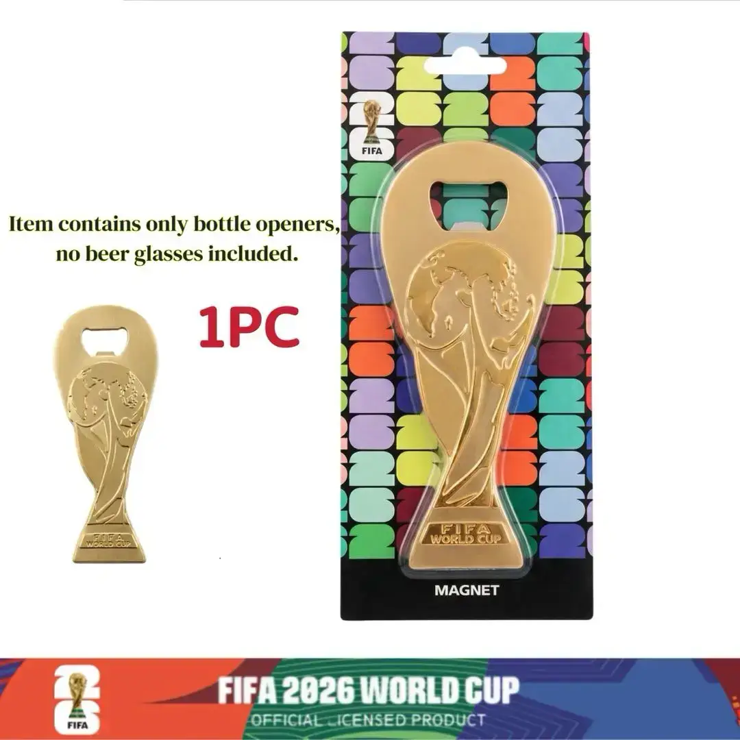 Father's Day Gift Trophy Shape Gold Rim Glass Cup Set, Premium Reusable Glasses for Party & Daily Home Use, Multiple Matching Sets Available