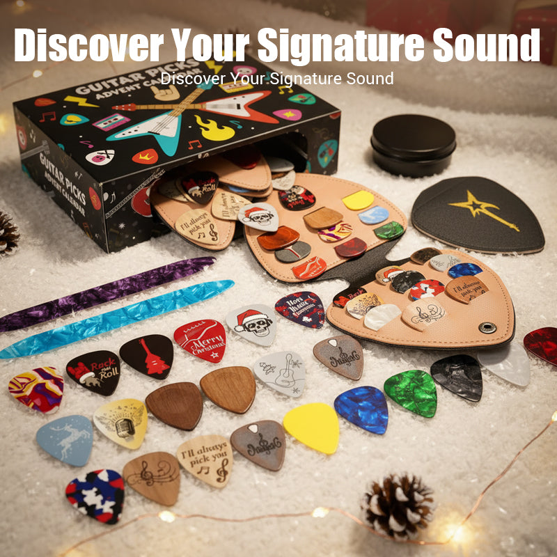 🎁Christmas Gift 49% OFF🎸Guitar Picks Advent Calendar 2025