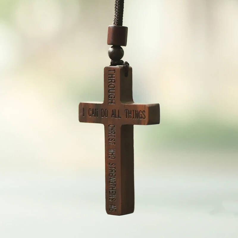 Car Mirror Cross Hanging Ornament