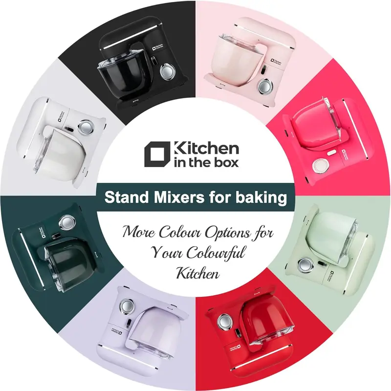 🍰 Special Offer — 10-Speed Stand Mixer with 4.5L & 5L Bowls, Dough Hook, Whisk & Beater 🧁