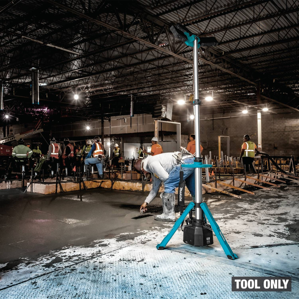 🔥 Special Offer: 15,000-Lumen Cordless LED Tower Light | 3 Adjustable Heads, 8 ft. Height — Light Only