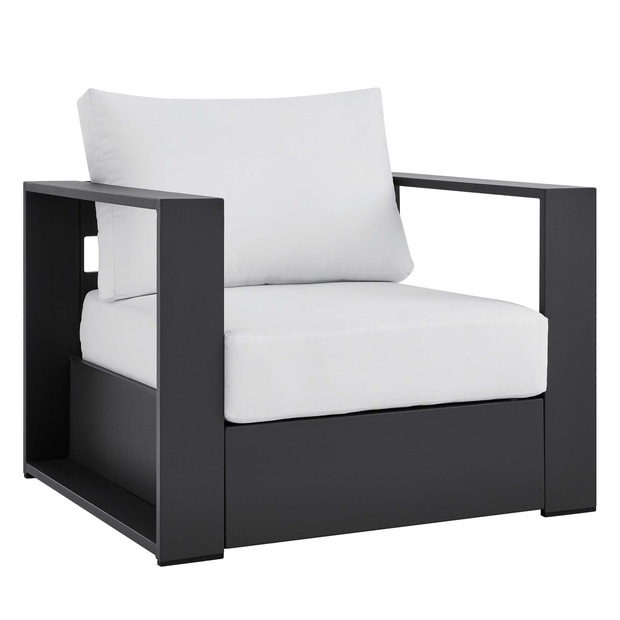 Tahoe Outdoor Aluminum 4-piece Conversation Set with Coffee Table