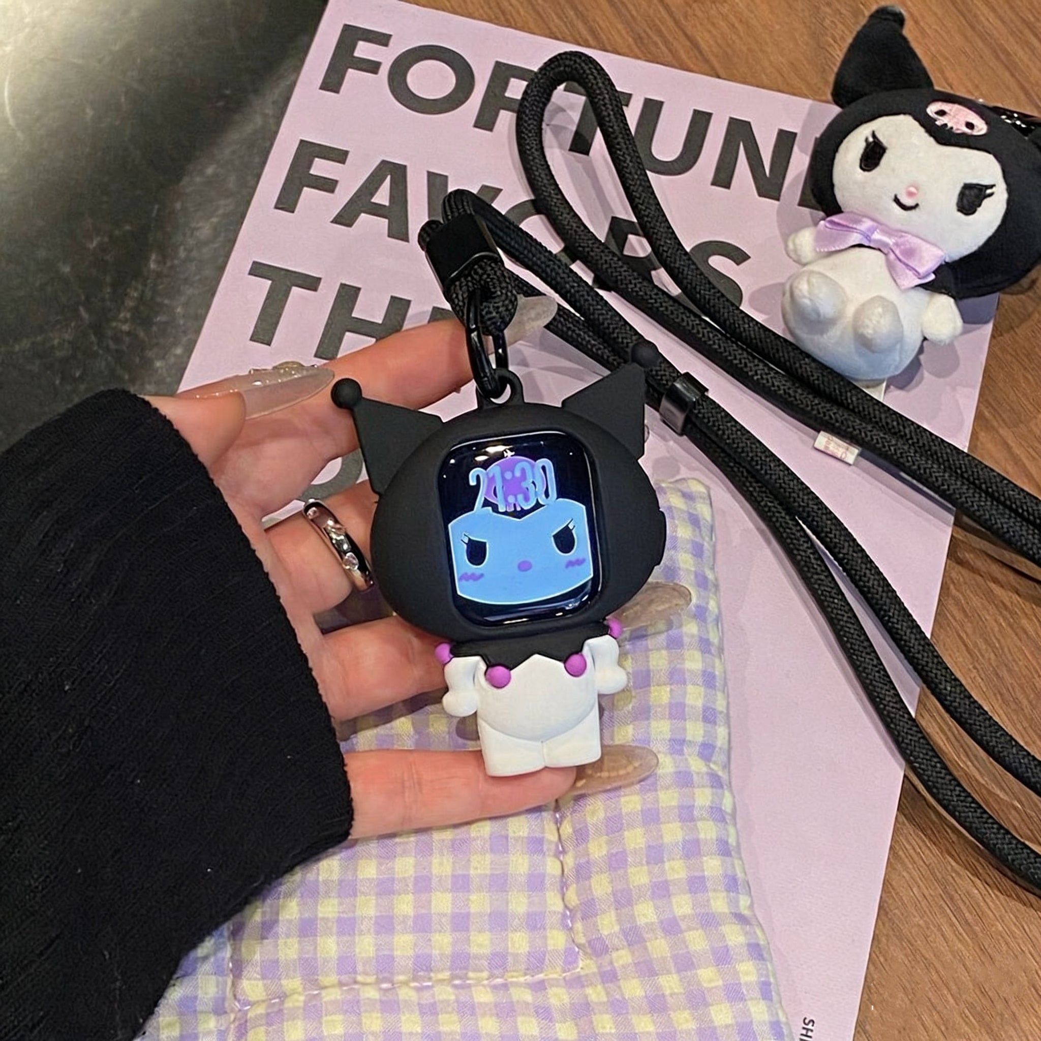 Hellokitty Shape Silicone Apple Watch Case