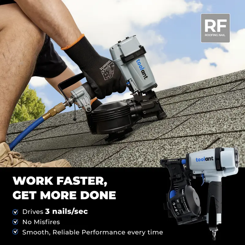 Pneumatic Roofing Nail Gun (Power Tools)
