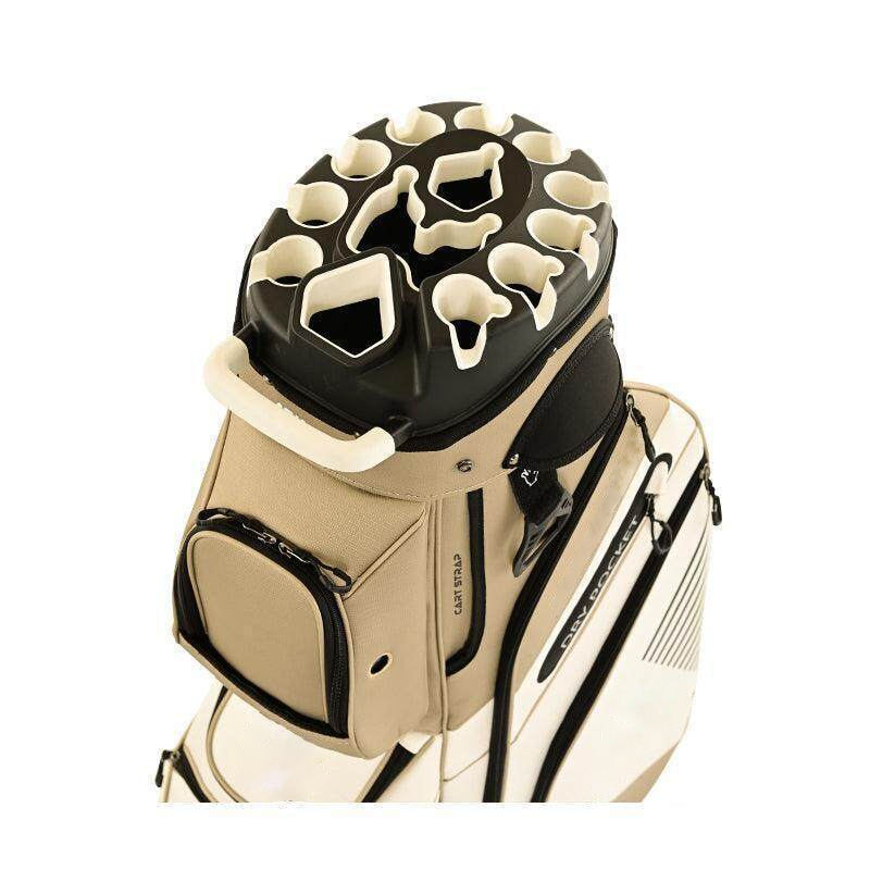 T-Lock Golf Cart Bag with 14 Way Organizer Divider Top