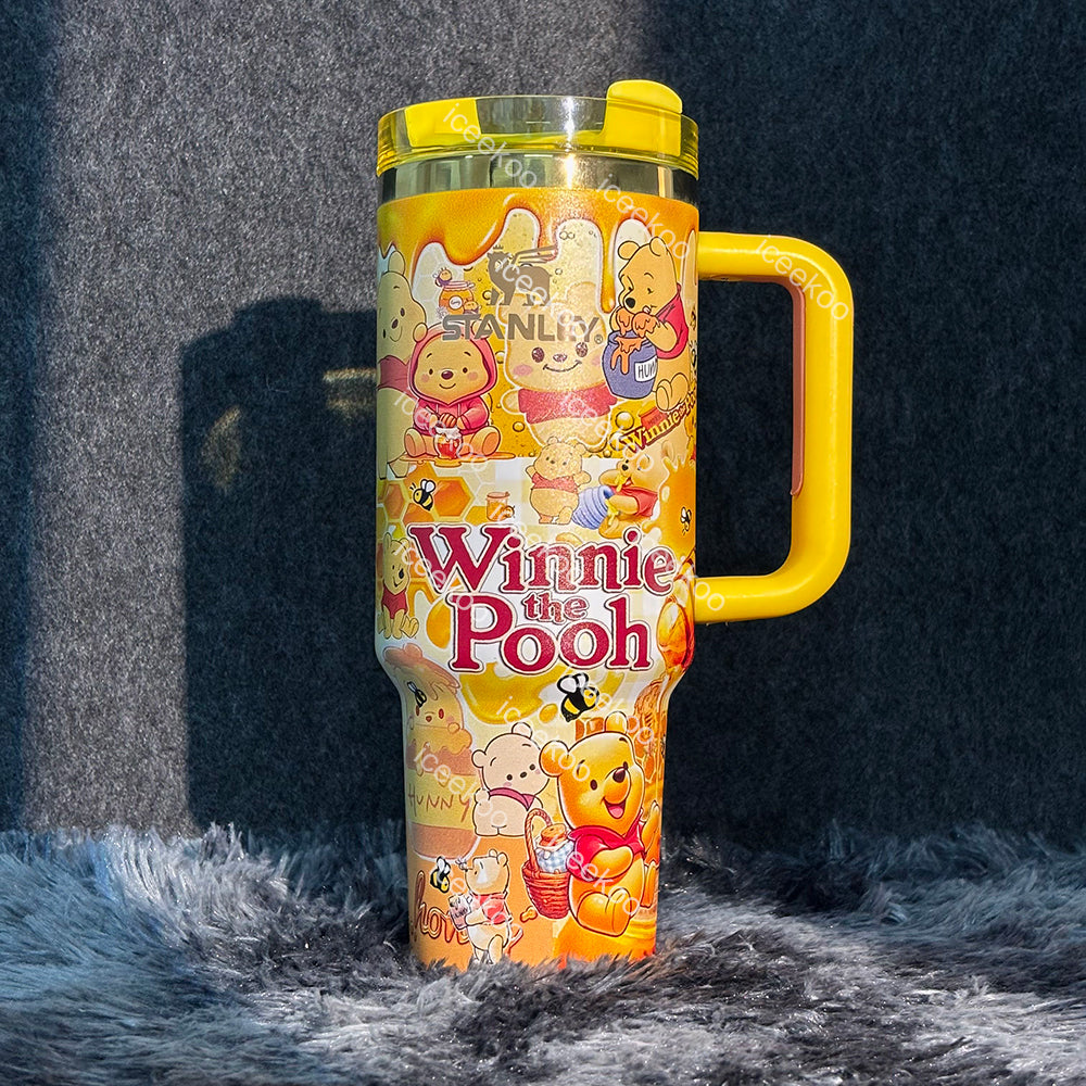 Honey Winnie The Pooh Tumbler 🚢Free Shipping🚢