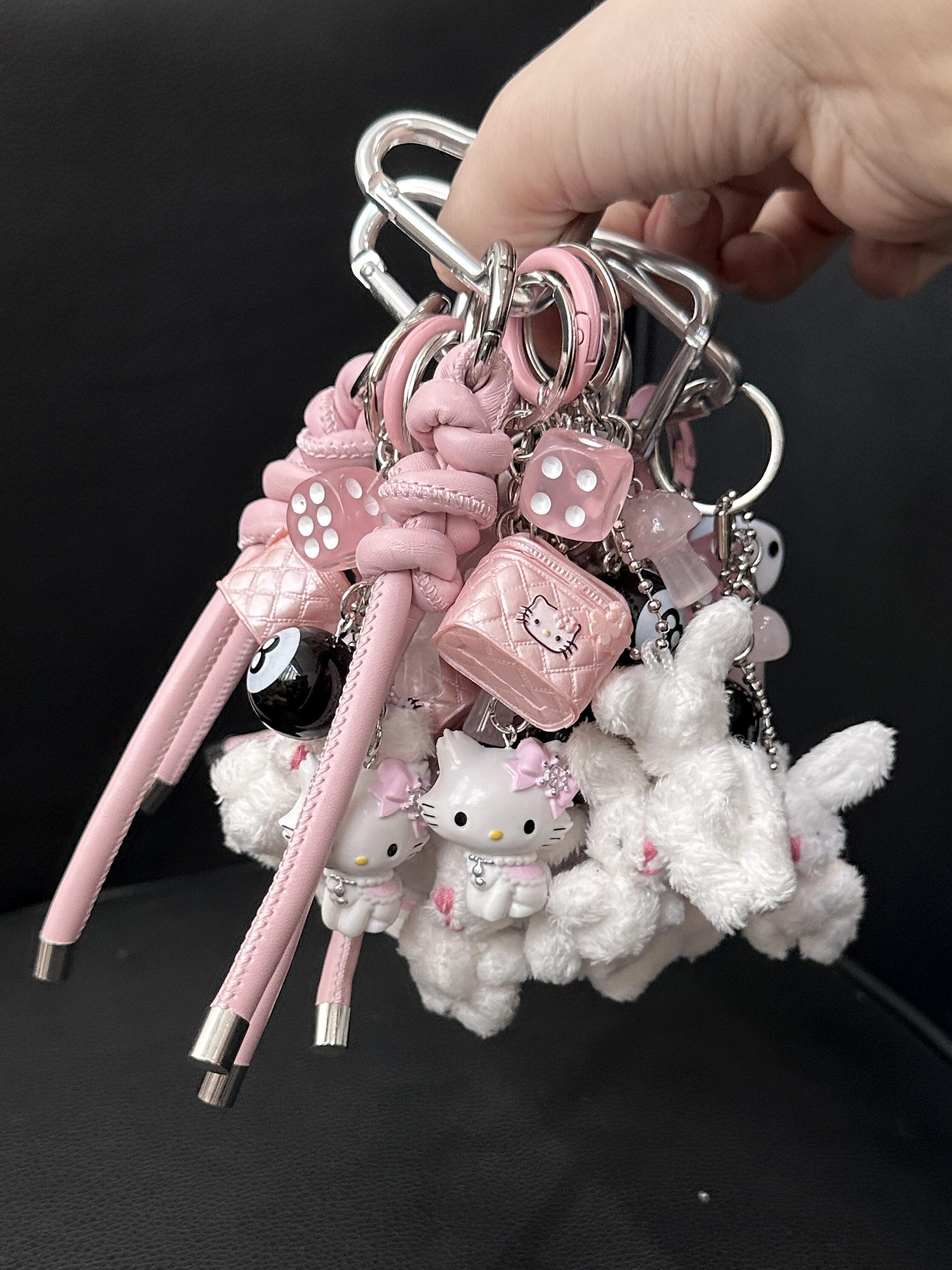 Charmmy Kitty Handmade Bag Charm Handbag Chains