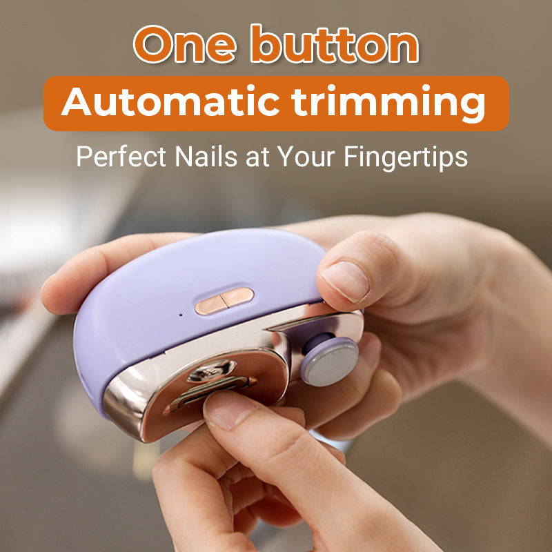 🎁 Hot Sale 49%OFF🔥3 in 1 Automatic Electric Nail Clipper with Polishing【Safe and convenient】