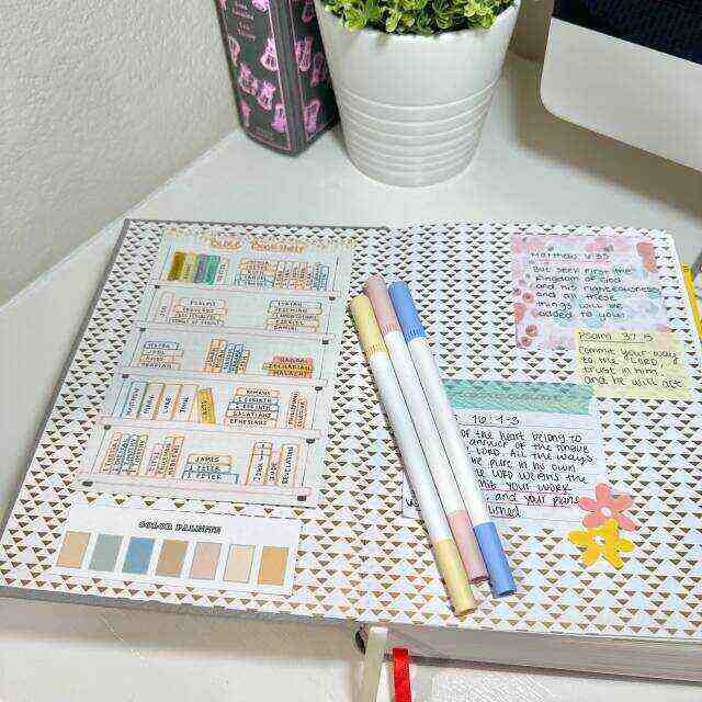 ✝️Bible Study Tracker Stickers