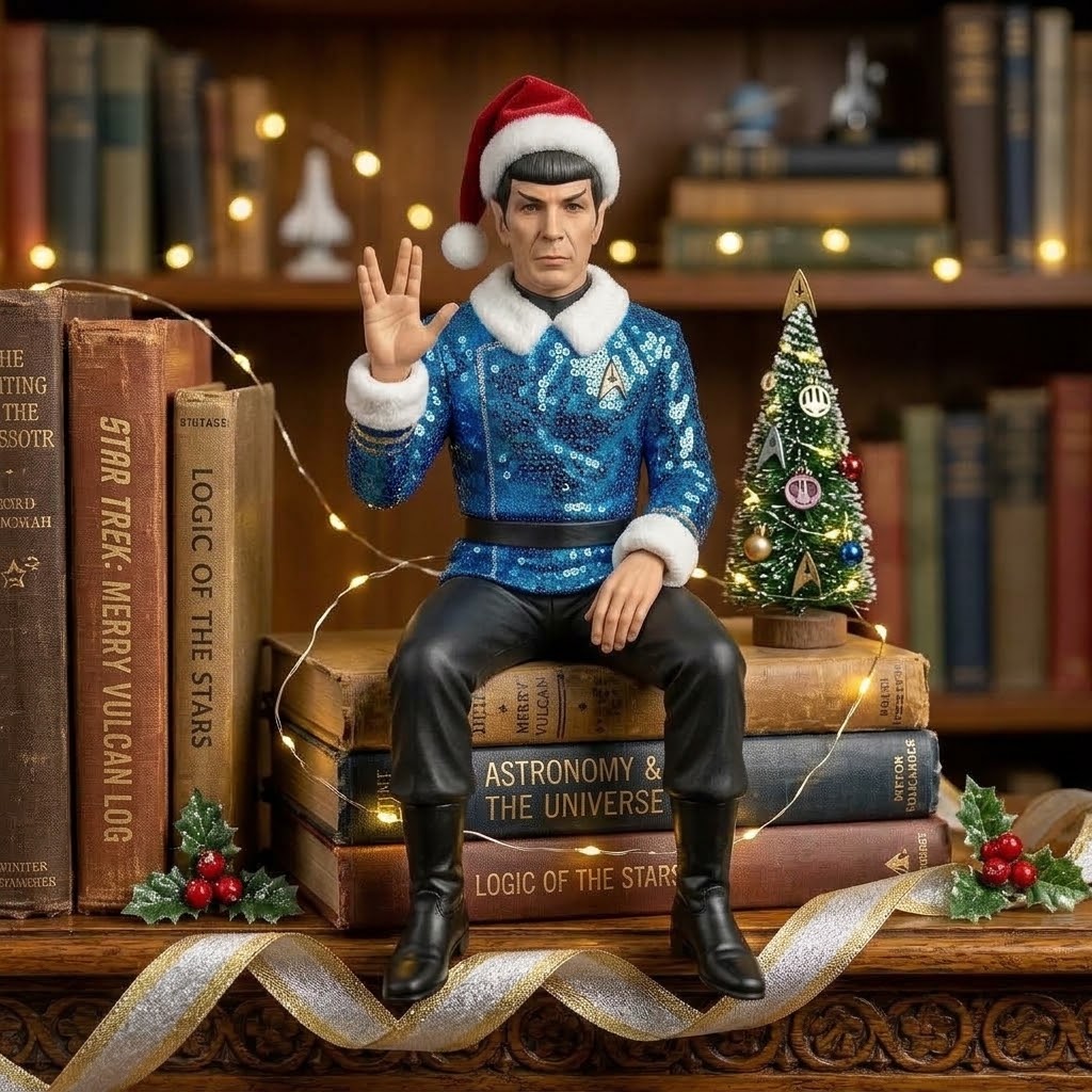 Holiday Sci-Fi Character Shelf Sitter Collectible Figure