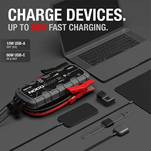4250A Jump Starter for 10.0L Gasoline and 8.0L Diesel Engines
