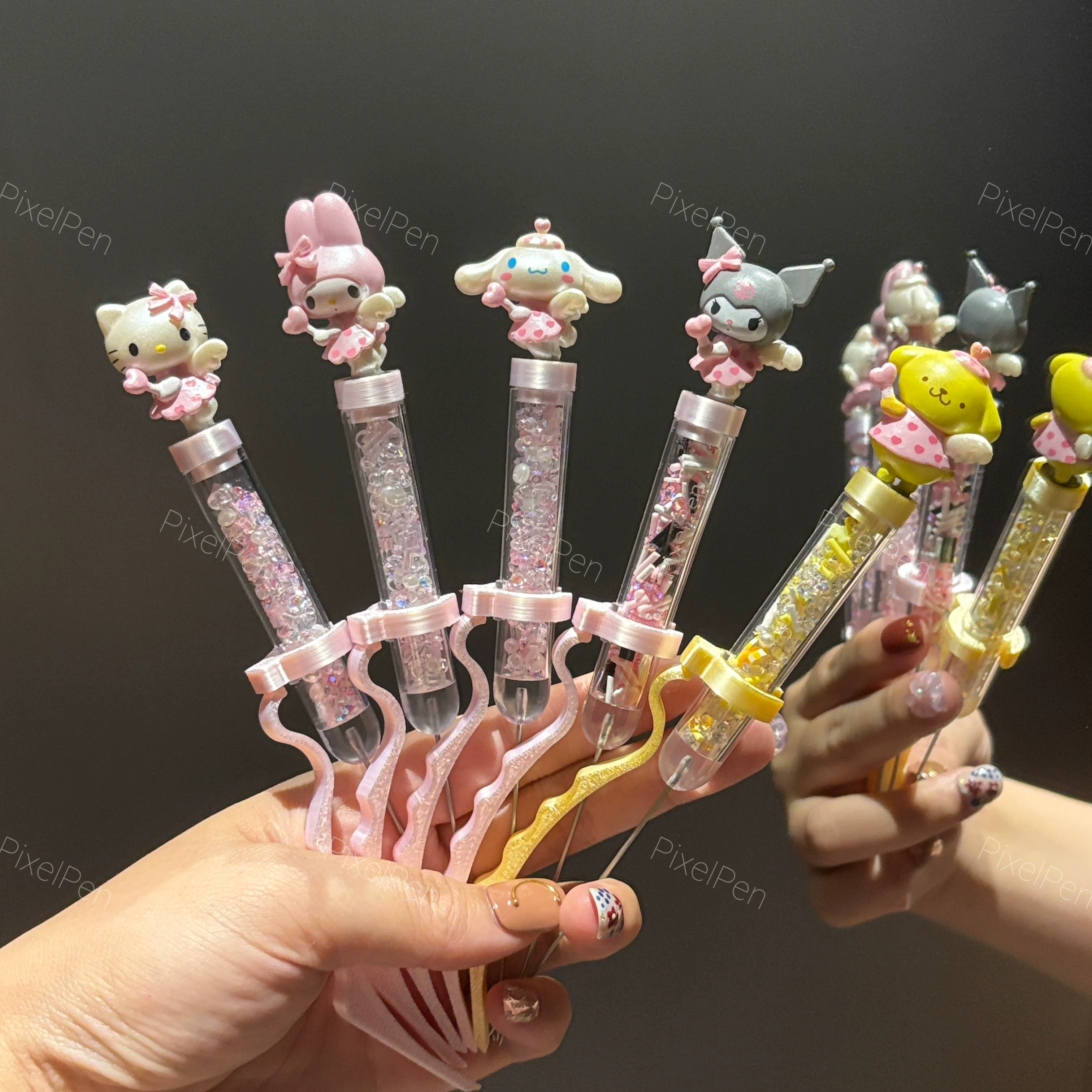 PixelPen Press-Grip Bead Pen Tool for 2.6mm Mini Beads | KT Pearlescent Series
