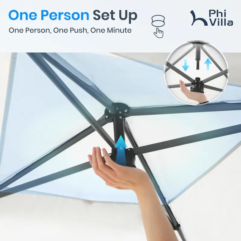 10x10 Pop-up Canopy Tent Waterproof UV