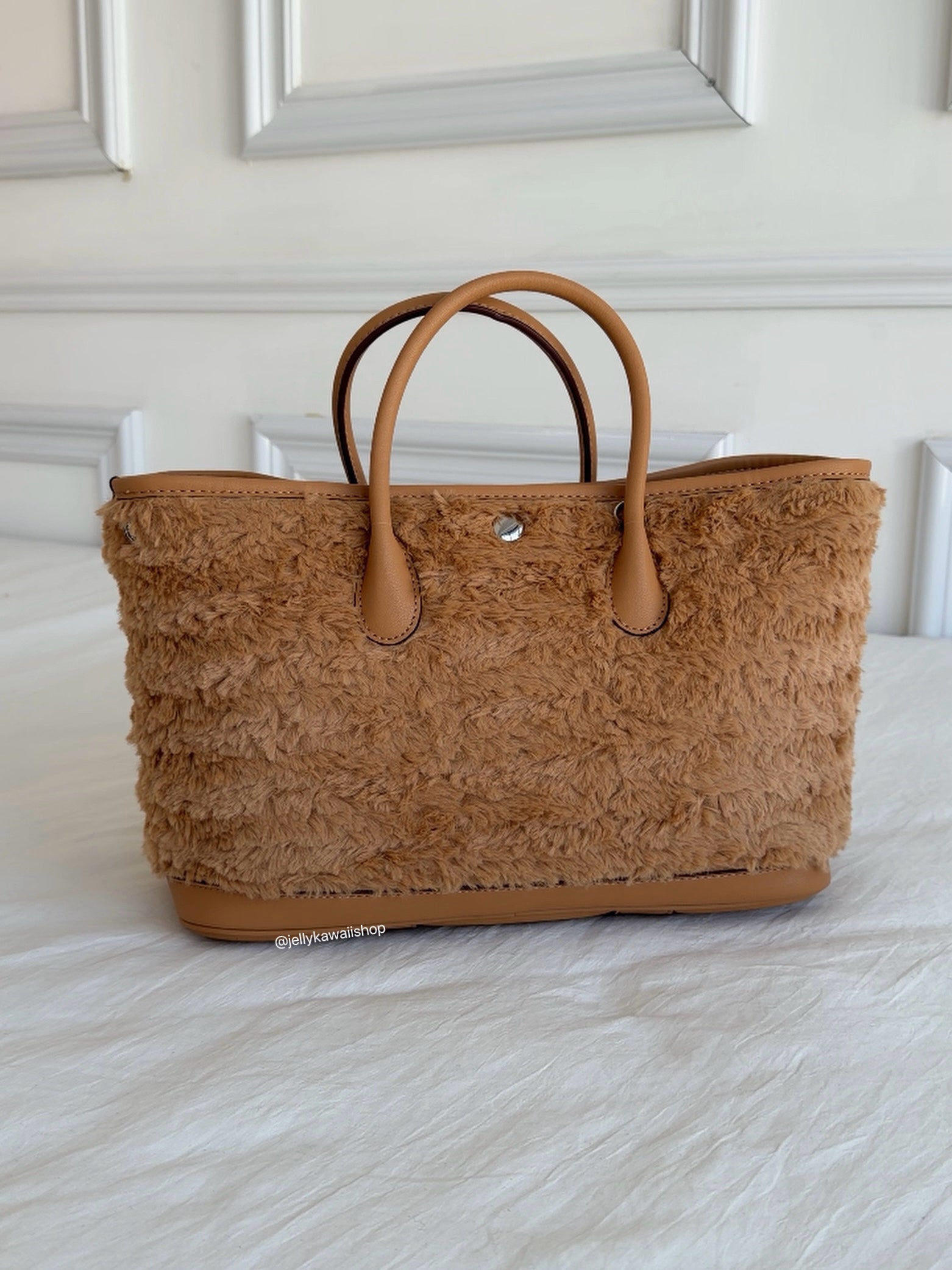 Girly Plush Fluffy Bag Handbags Tote Bag