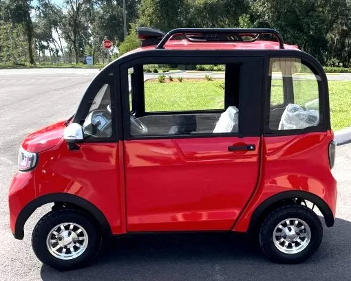 💝Only $59✨4-Seat Electric Outdoor Scooter - Small LSV Low Speed Vehicle/60v Scooter Car