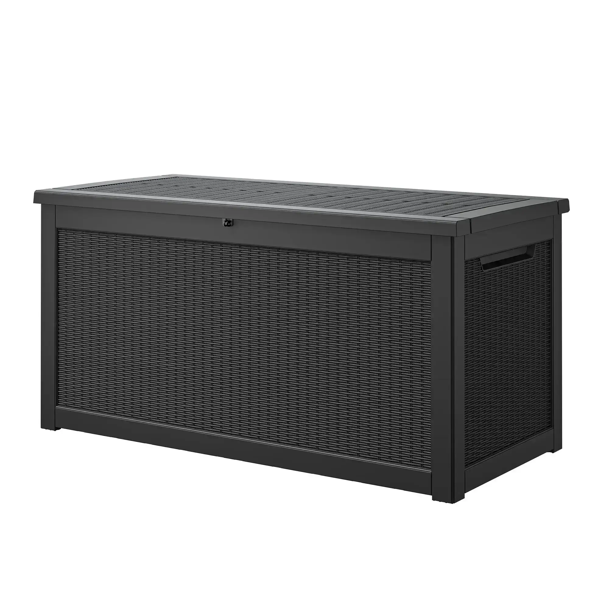 180/230/260 Gallon Outdoor Storage Deck Box for Patio Furniture Cushions Garden Tools，Waterproof，Doubles as Table or Seating. Summervibes
