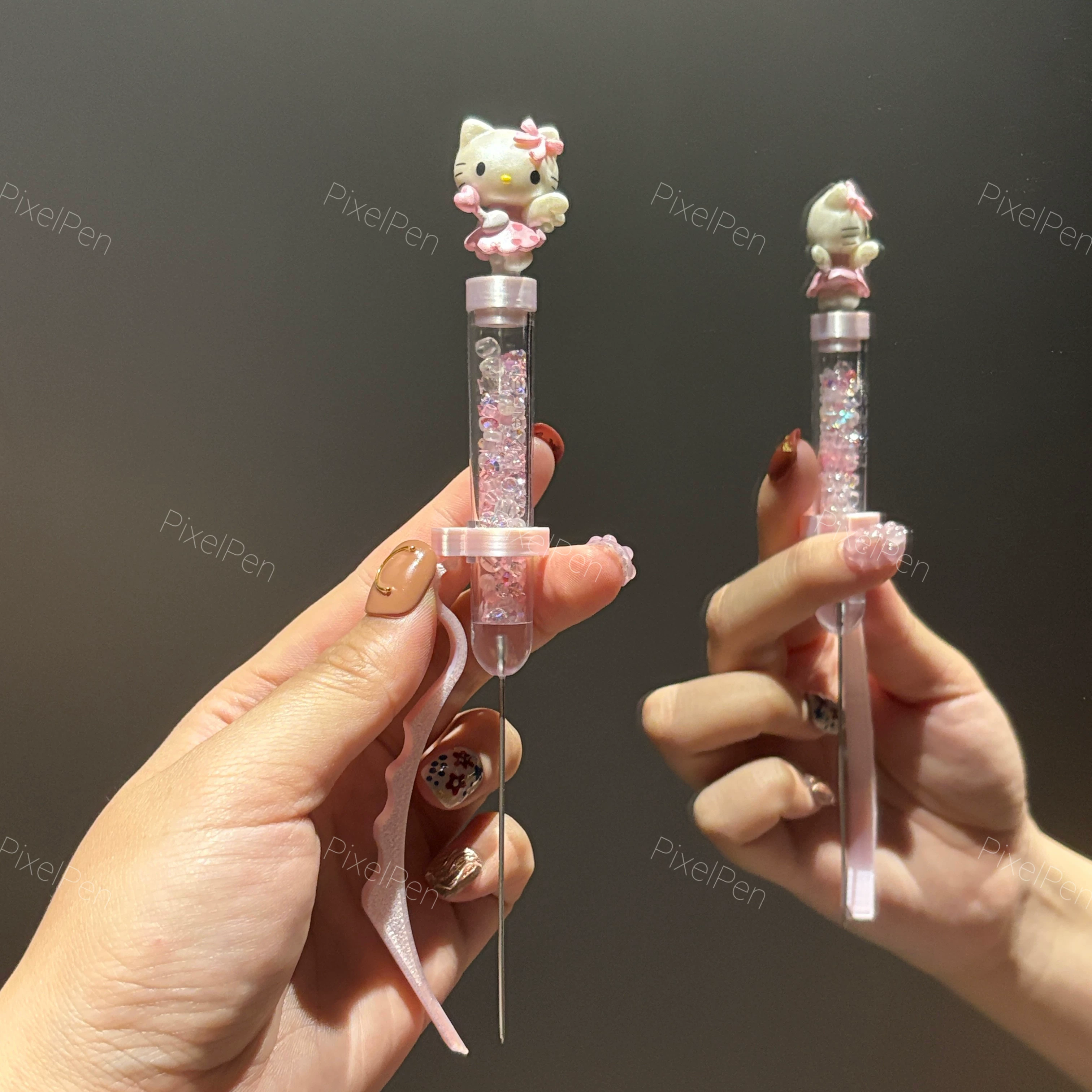 PixelPen Press-Grip Bead Pen Tool for 2.6mm Mini Beads | KT Pearlescent Series