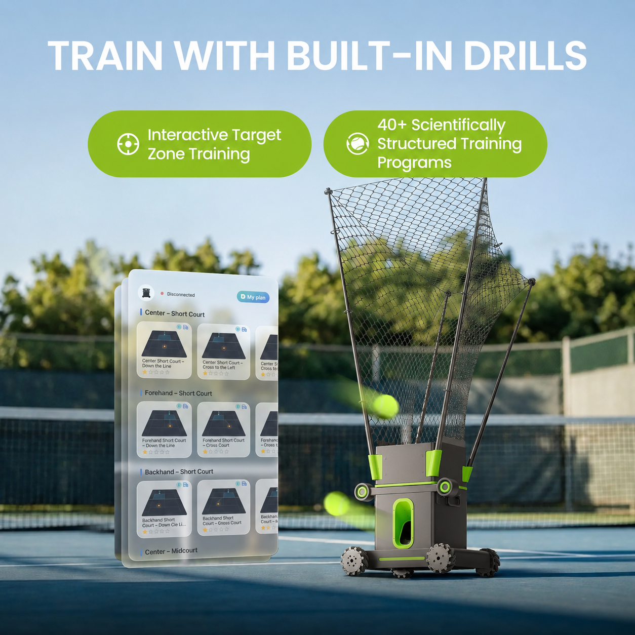 🔥 Limited-Time Offer: Smart Tennis Training Robot + FREE Racket Gift 🎾