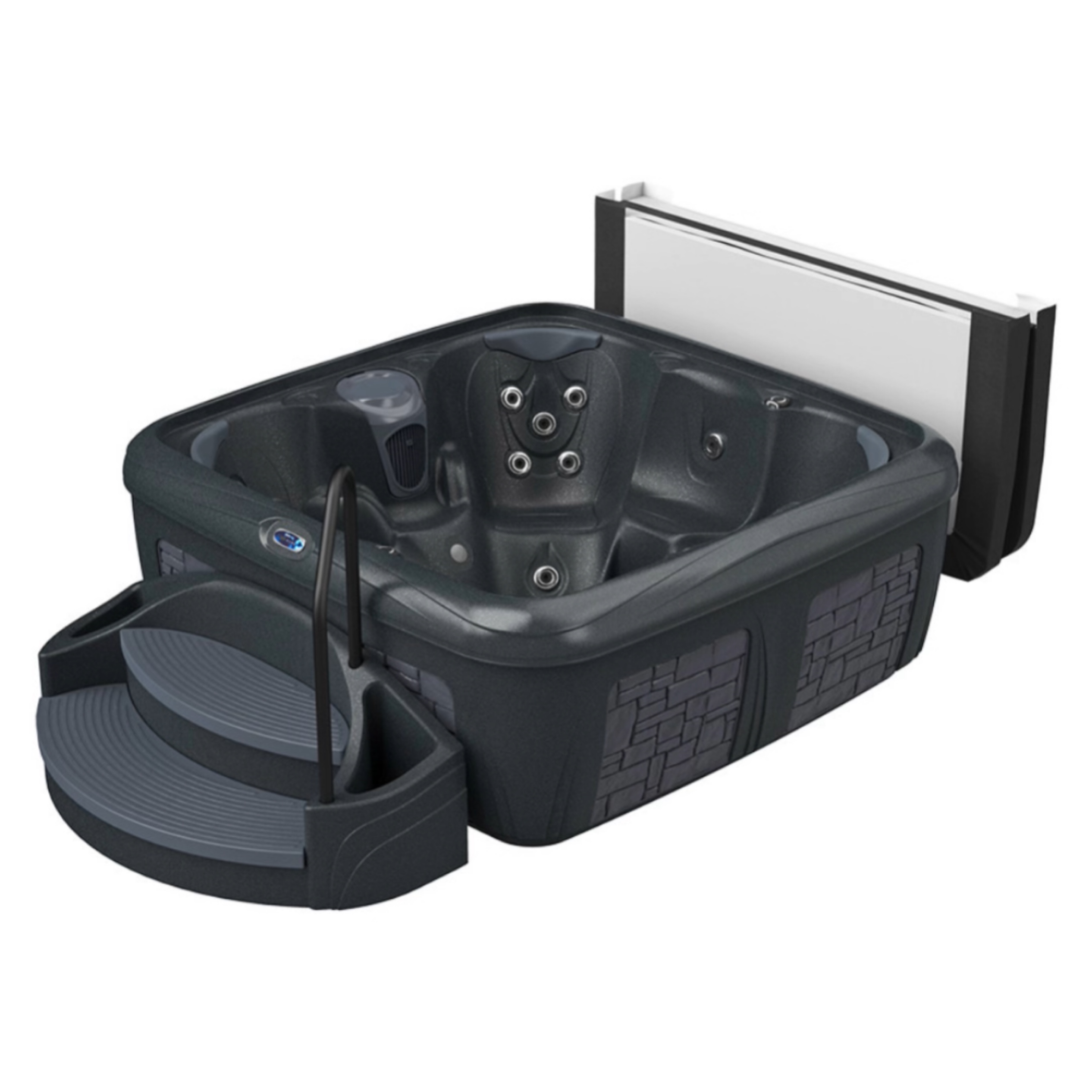 DayDream 3500 Ensemble 7-Person 35-Jet Plug & Play Hot Tub with Ozonator AR4-HU2-WTBE