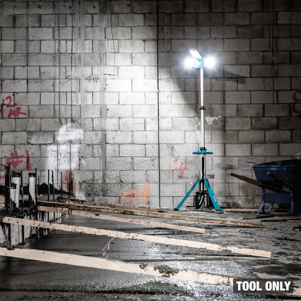 🔥 Special Offer: 15,000-Lumen Cordless LED Tower Light | 3 Adjustable Heads, 8 ft. Height — Light Only