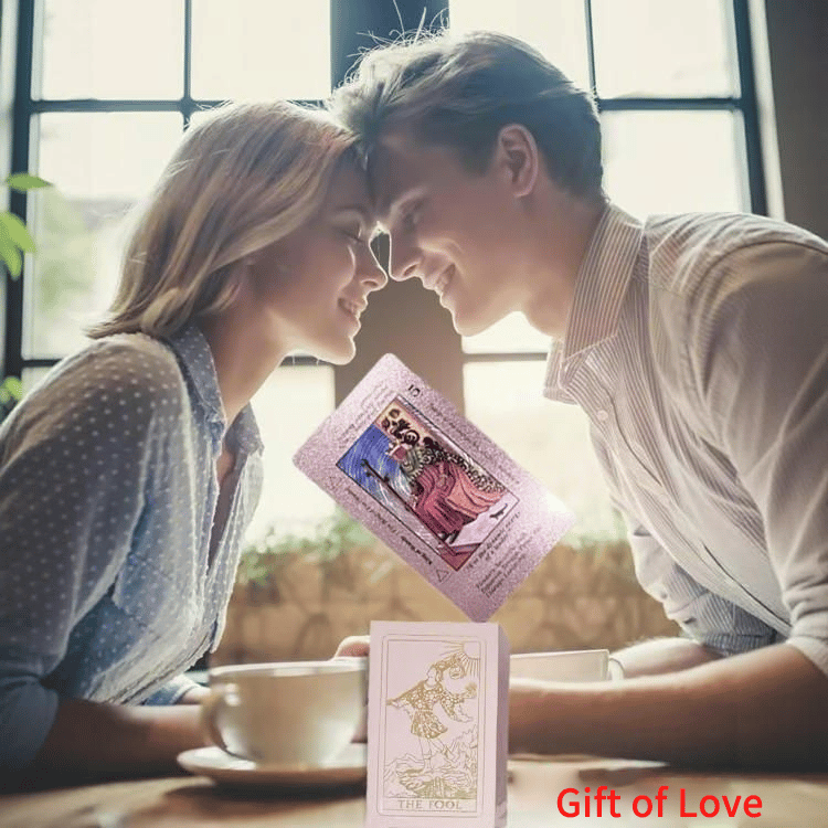 💵💵Rose Gold Tarot Cards with Guide Book