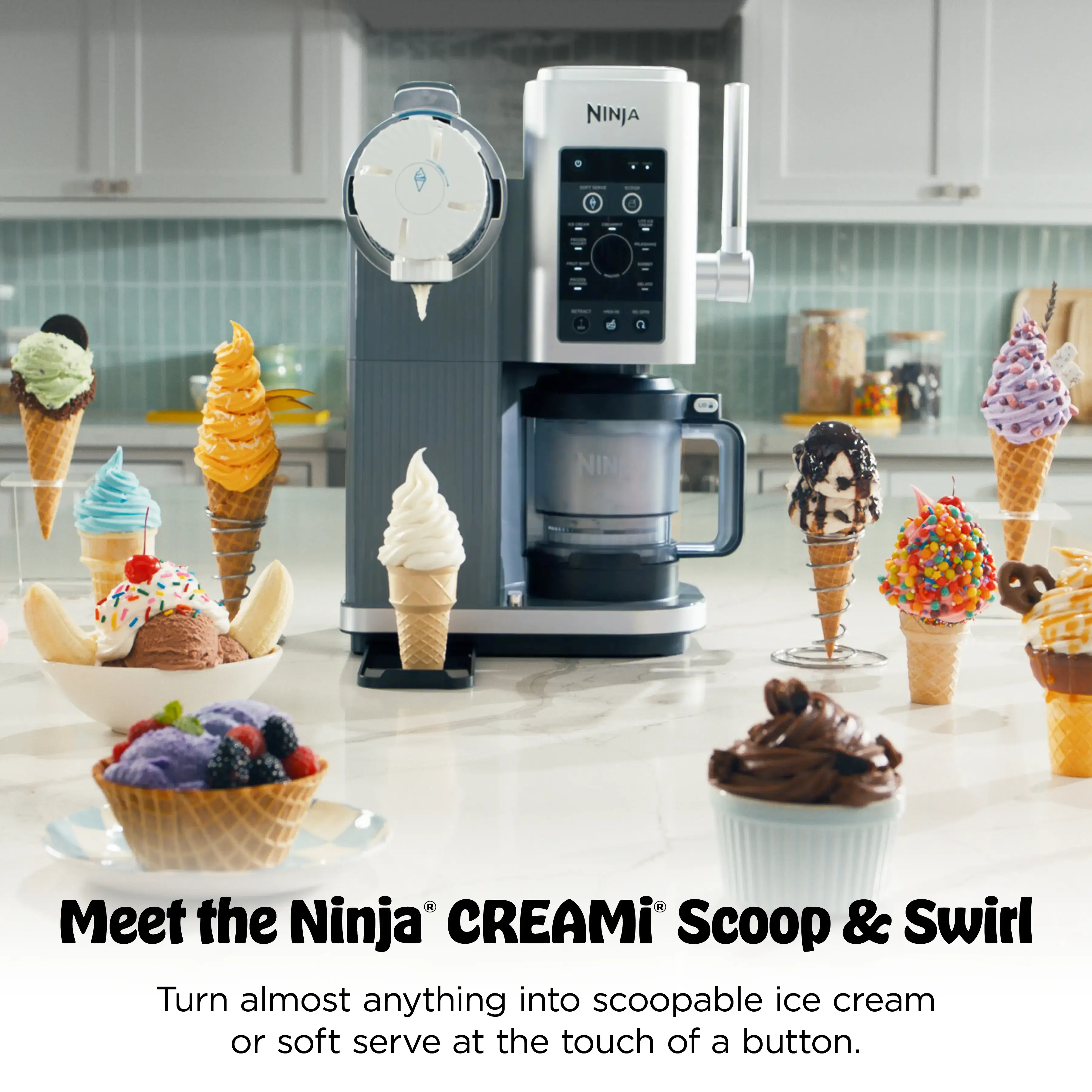 13-in-1 Ice Cream and Soft Serve Maker - NC701