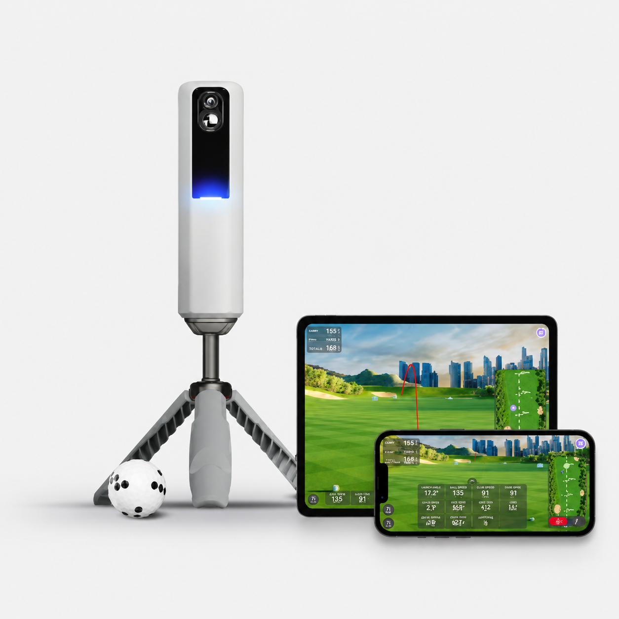 🔥Clearance Sale🔥 Smart Golf Launch Monitor – Swing Tracking, Shot Replay & Virtual Golf Practice