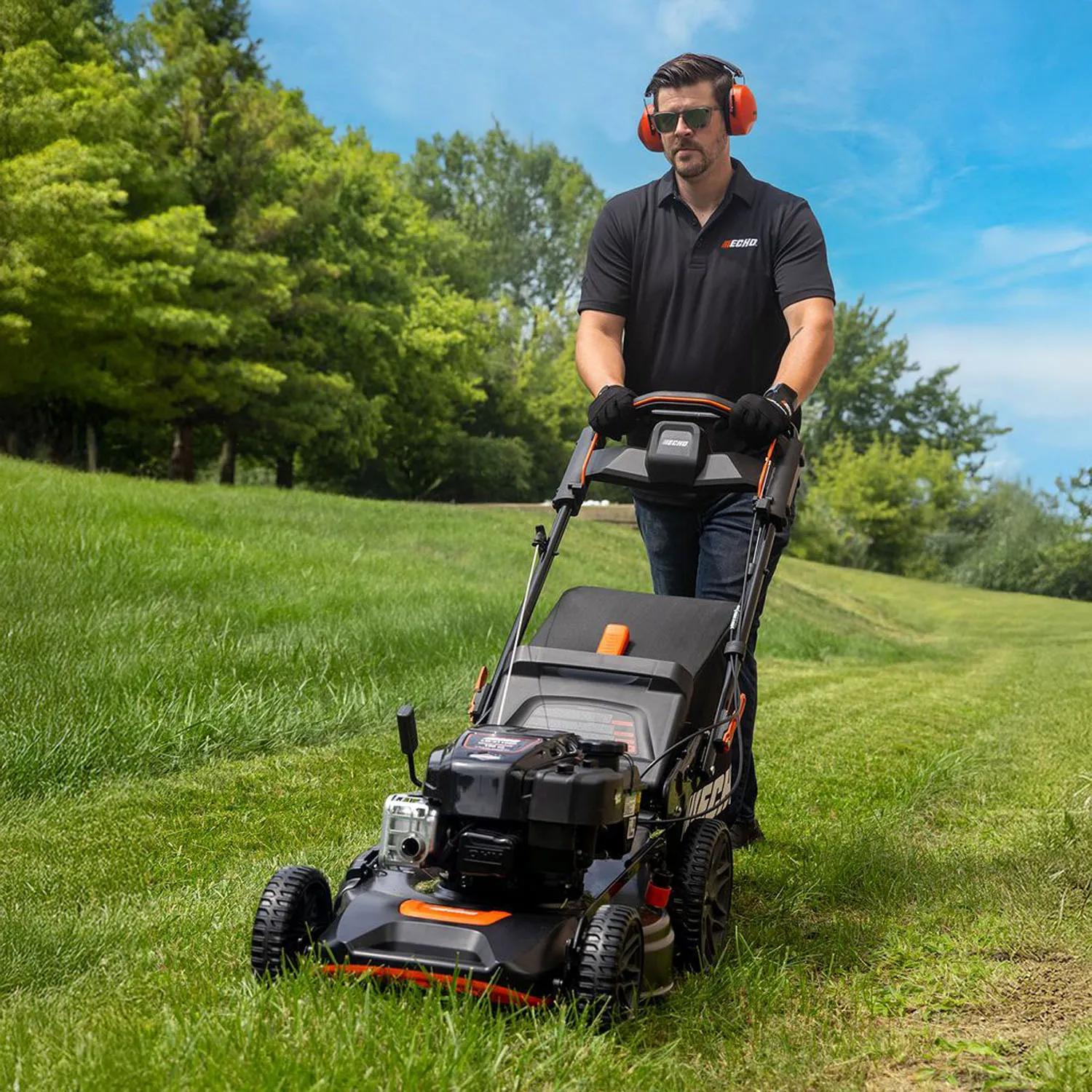 Echo 21 Inch 190 CC Gas-Powered Self-Propelled Lawn Mower