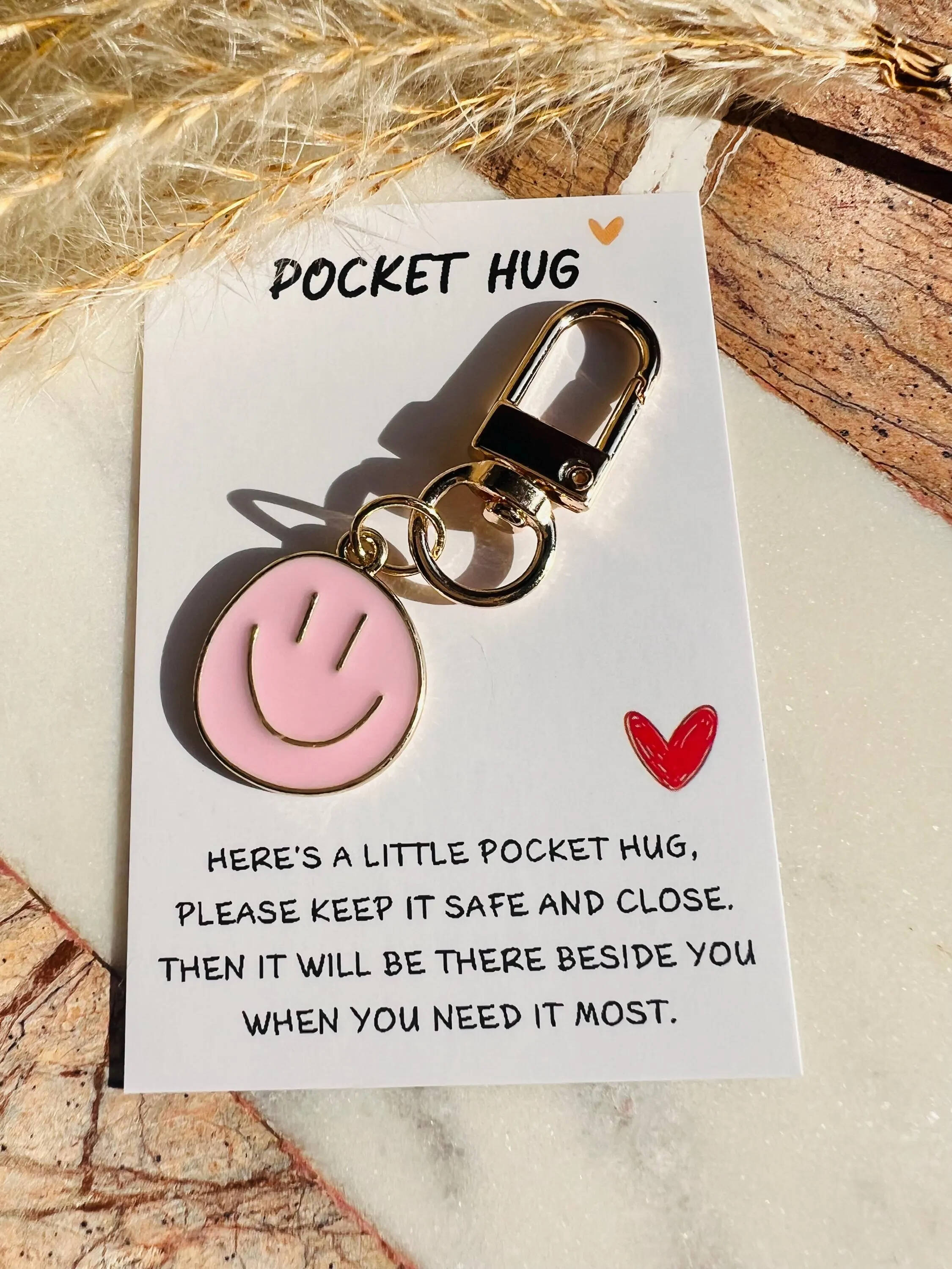 Pocket Hug Keychain for Students