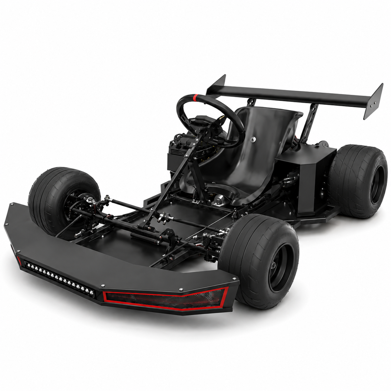 🏁 72V Adult Electric Racing Go Kart – 90 MPH Road-Ready Performance Kart 🔥