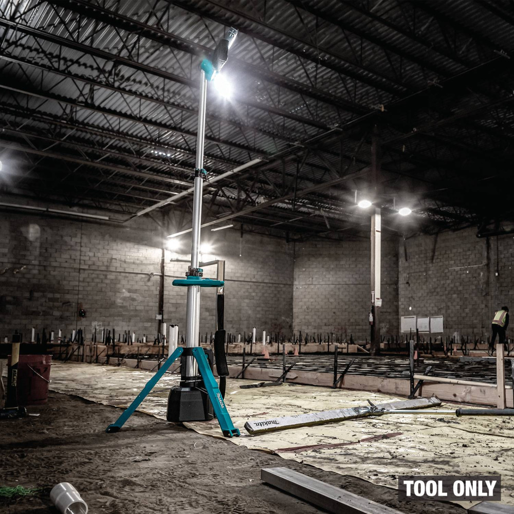 🔥 Special Offer: 15,000-Lumen Cordless LED Tower Light | 3 Adjustable Heads, 8 ft. Height — Light Only