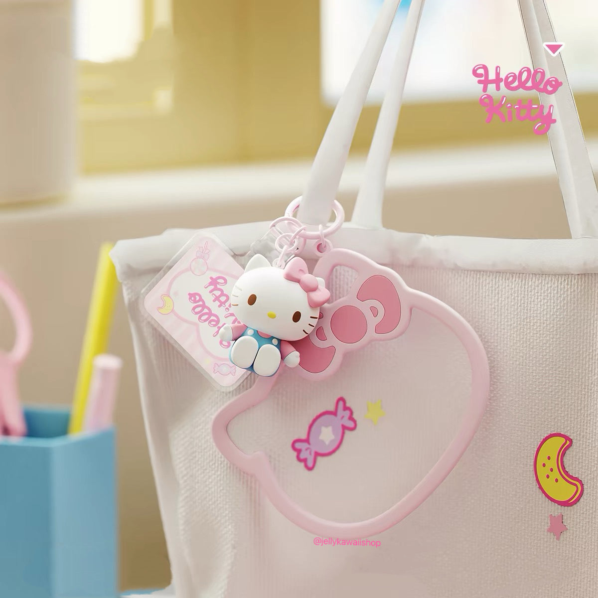 Sanrio Silicone Bracelet Charm Keychain