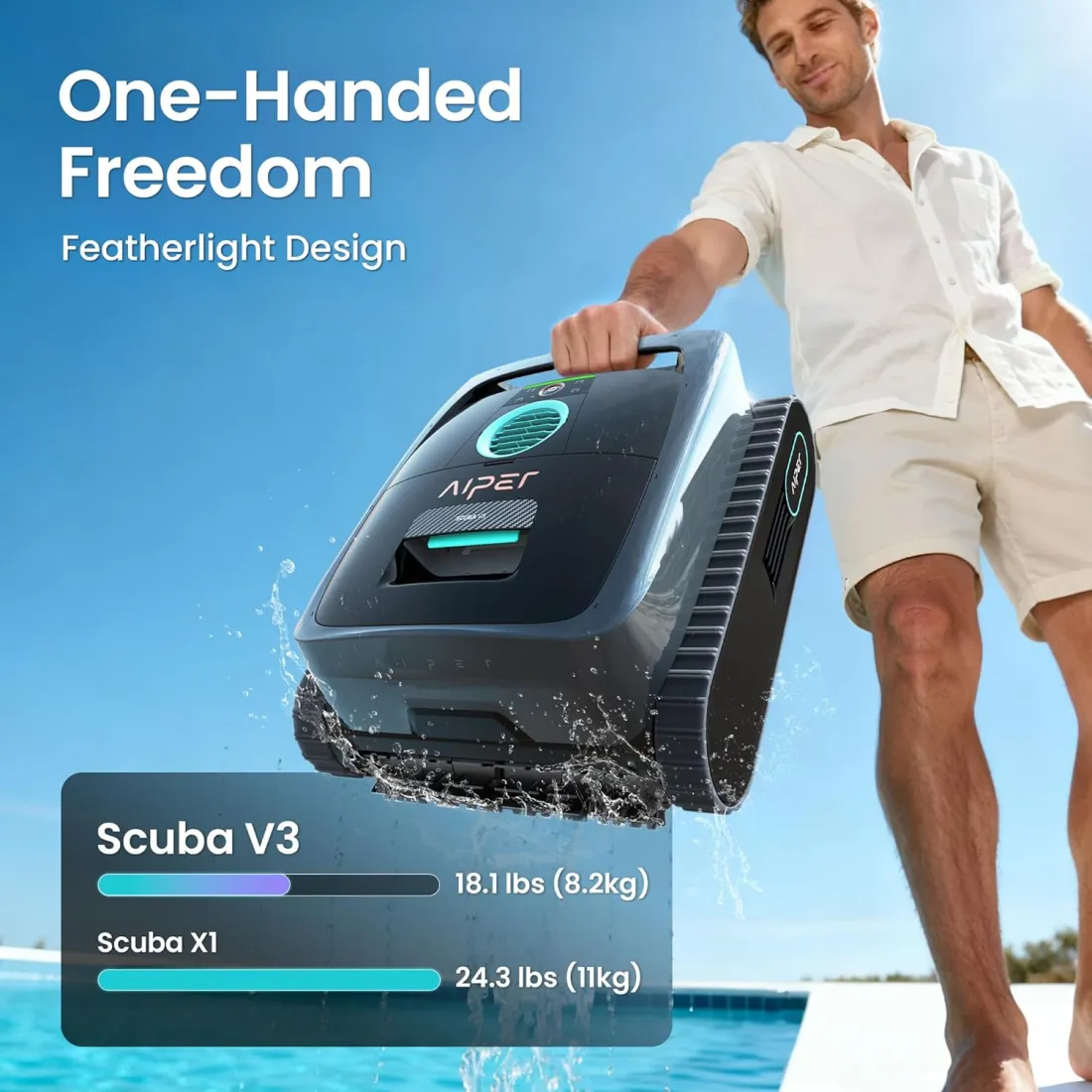 🔥This Week's Special Clearance Sale🔥Scuba V3 AI Robotic Pool Cleaner