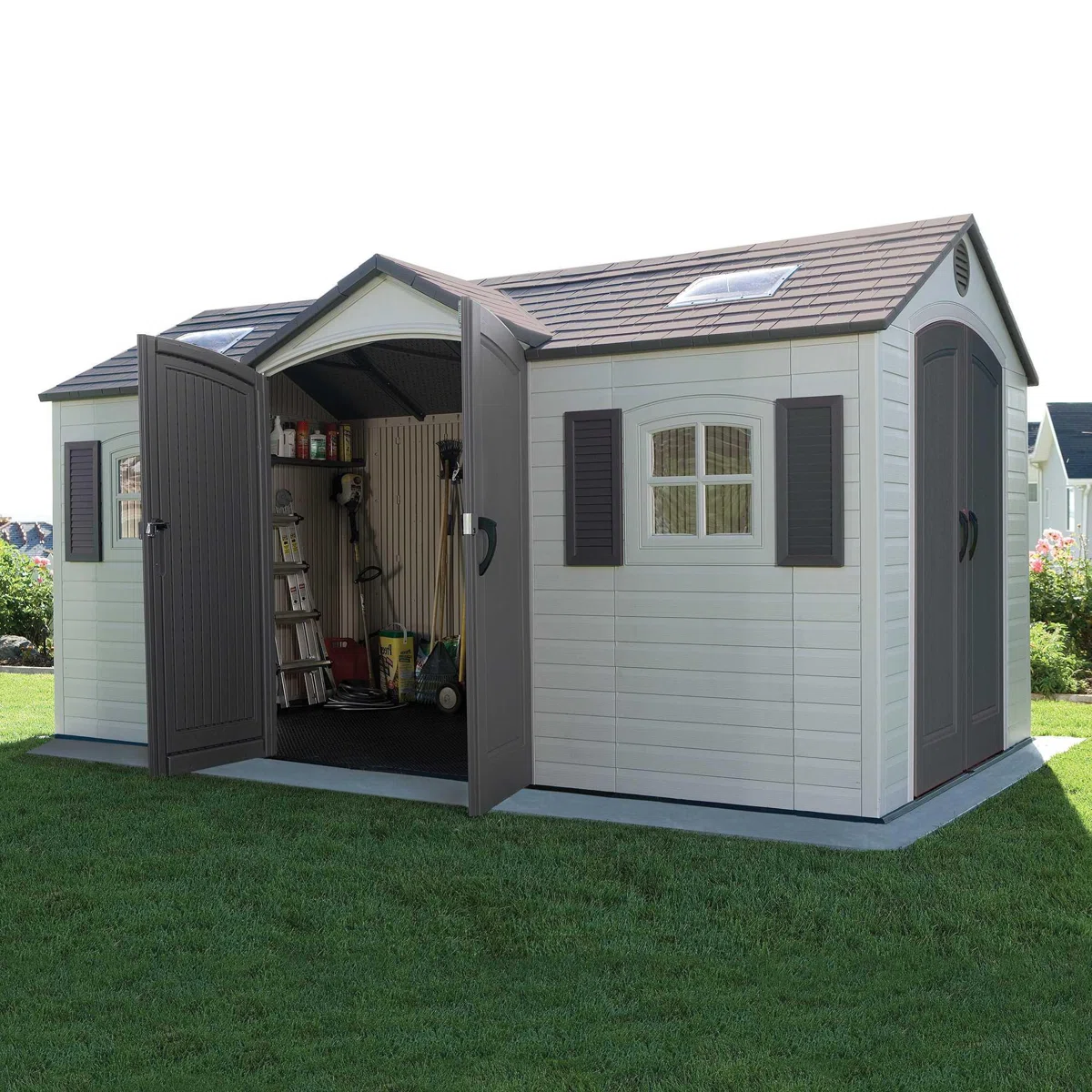 15 Ft. x 8 Ft. Outdoor Storage Shed