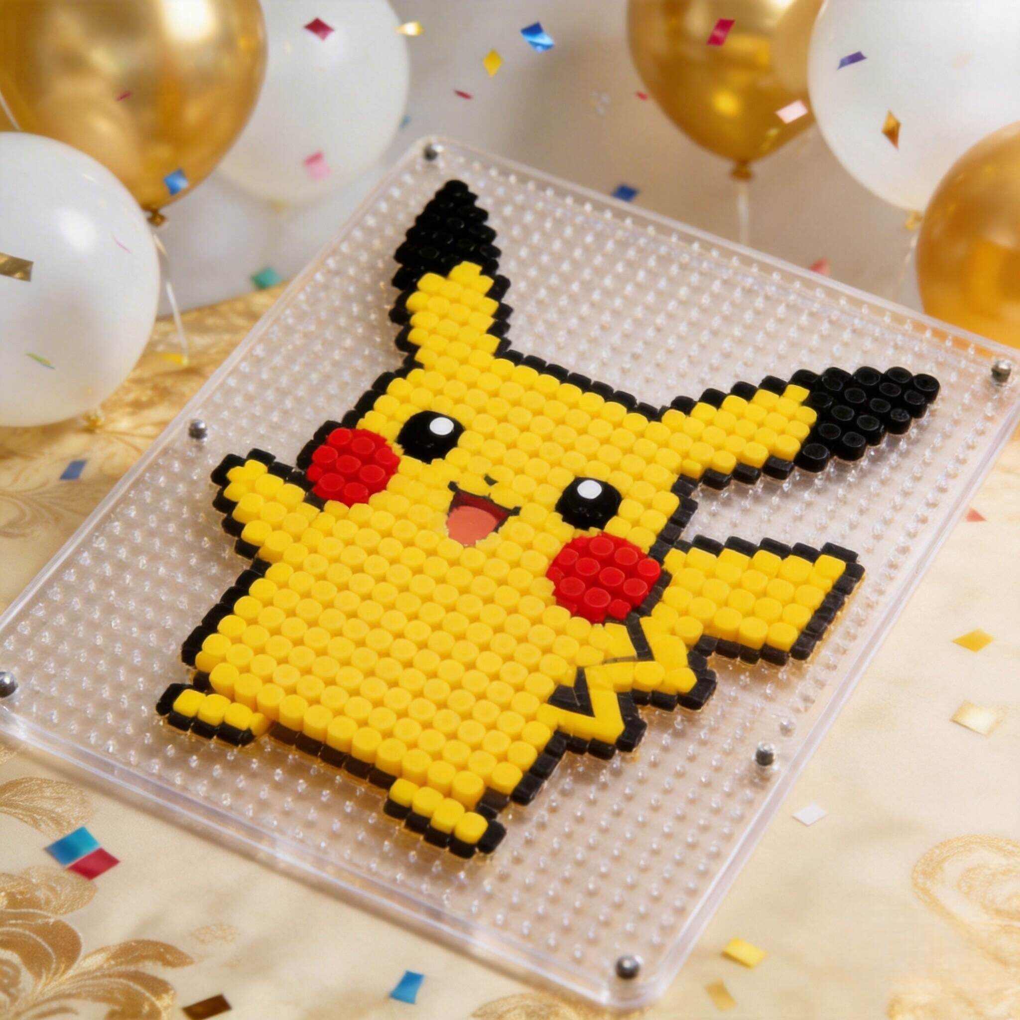 ✨30th Anniversary Perler Bead Kit, DIY Pixel Art Craft Set