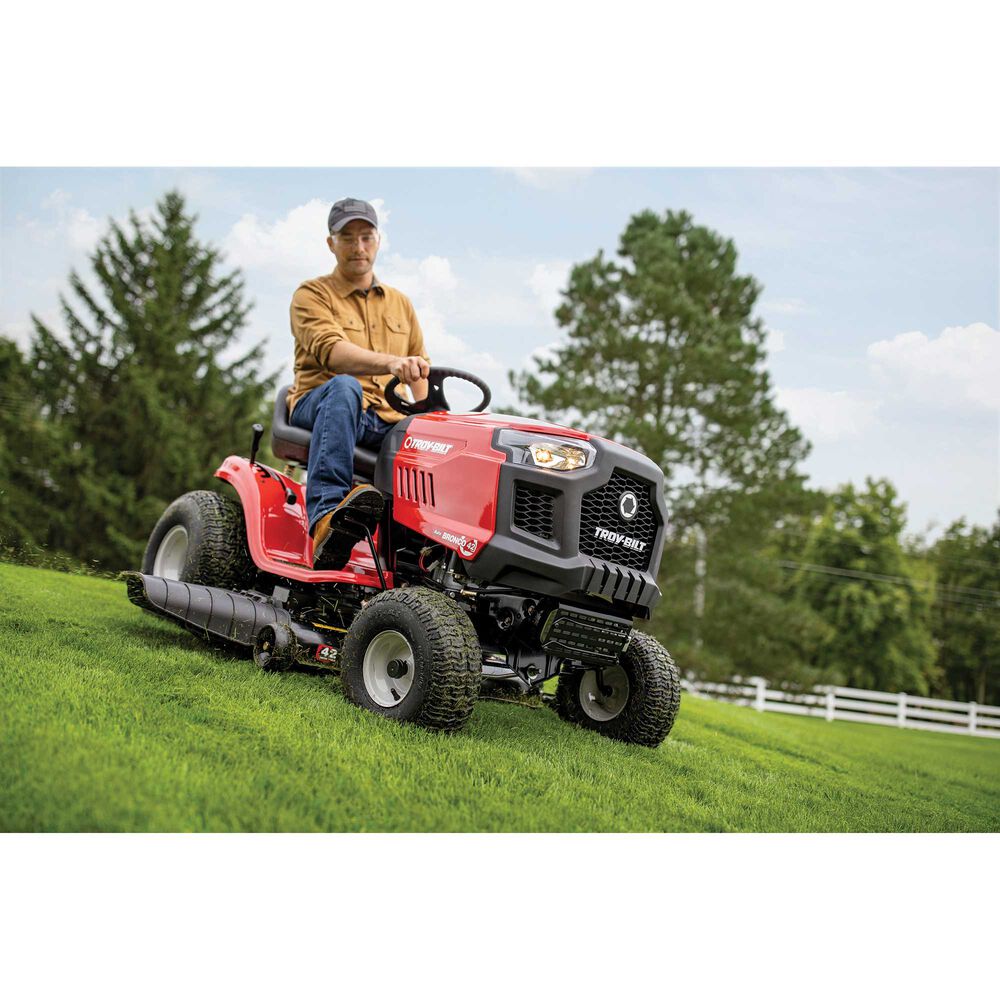 42 in. 547CC Engine Automatic Drive Gas Riding Lawn Mower