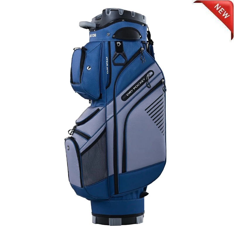 T-Lock Golf Cart Bag with 14 Way Organizer Divider Top