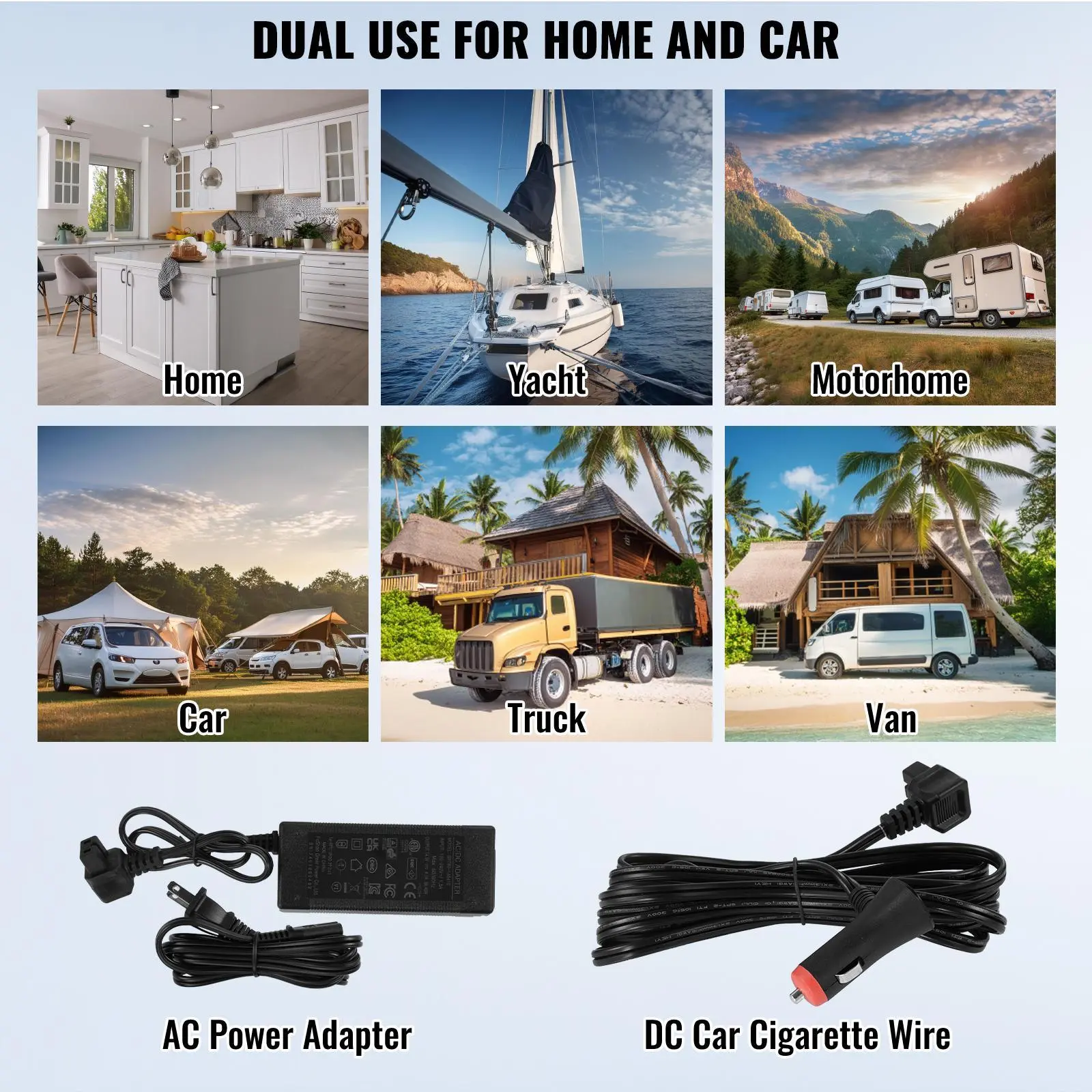 15L 12V Portable Car Refrigerator Freezer