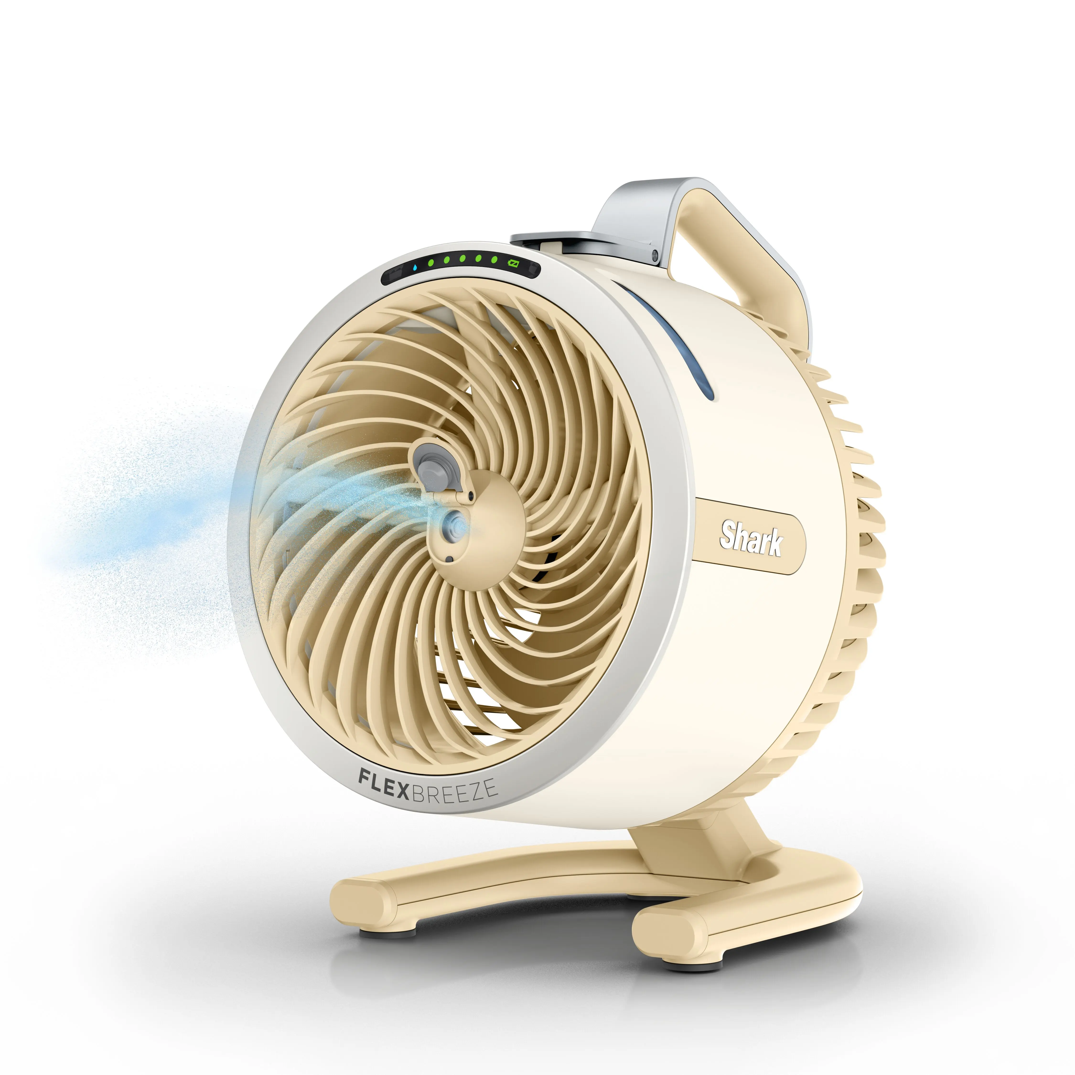 Portable HydroGo Pro evaporative cooler fan, lightweight energy-saving water cooling unit for patio, camping, RV outdoor cooling, quiet portable swamp air cooler.