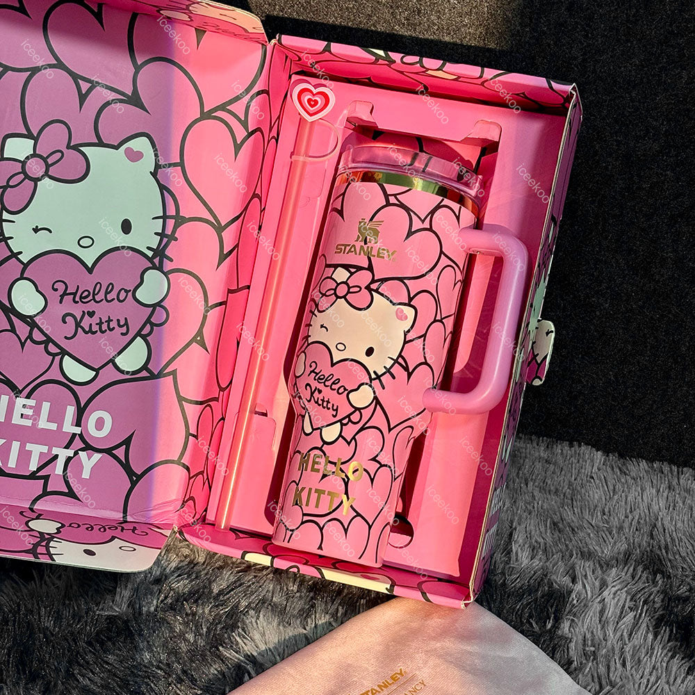 40oz Pink Kitty Tumbler 🚢Free Shipping🚢