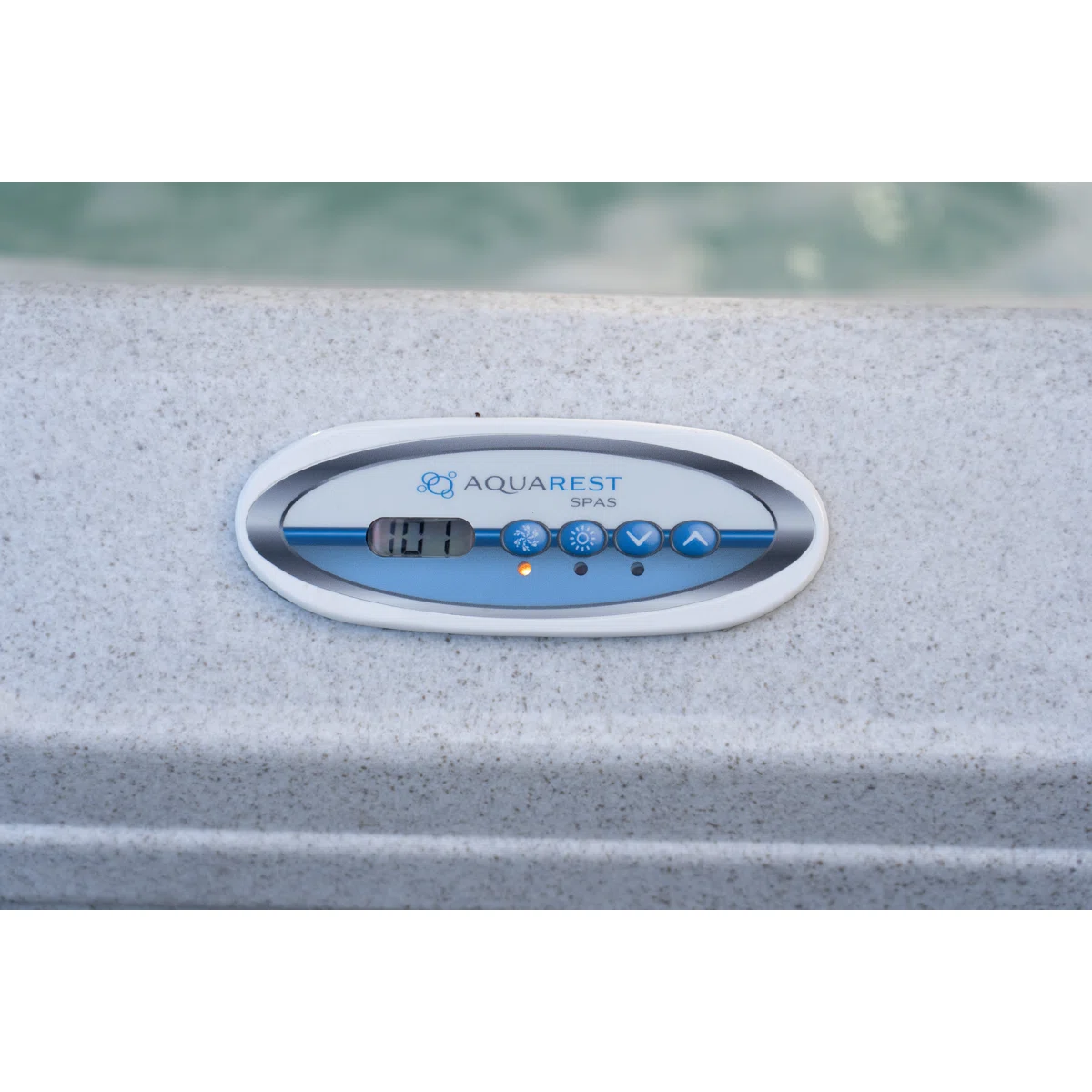 DayDream 3500 Ensemble 7-Person 35-Jet Plug & Play Hot Tub with Ozonator AR4-HU2-WTBE