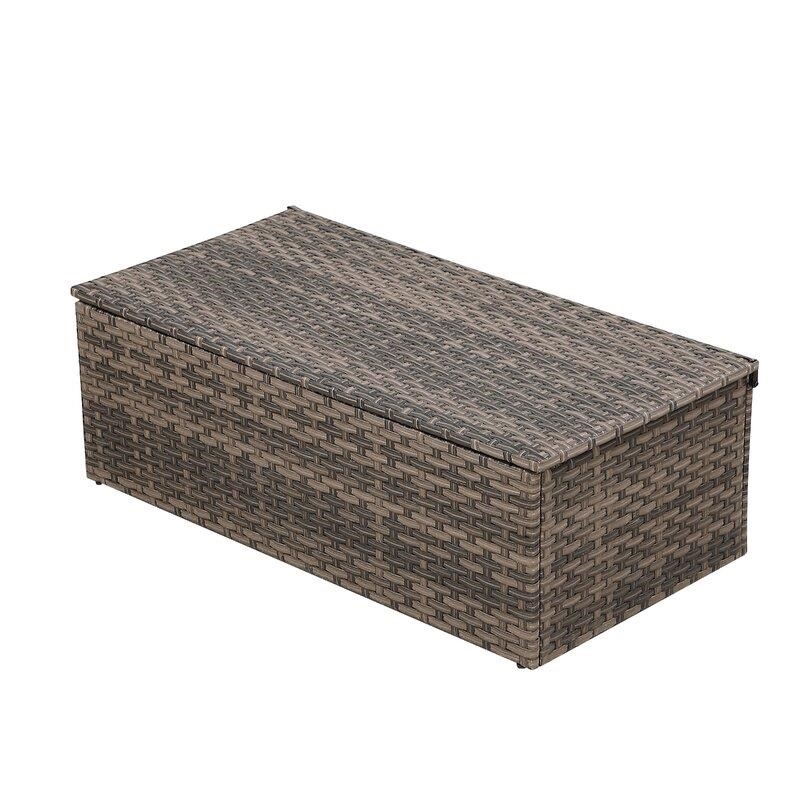 Fordville Wicker/Rattan 7 - Person Seating Group with Cushions