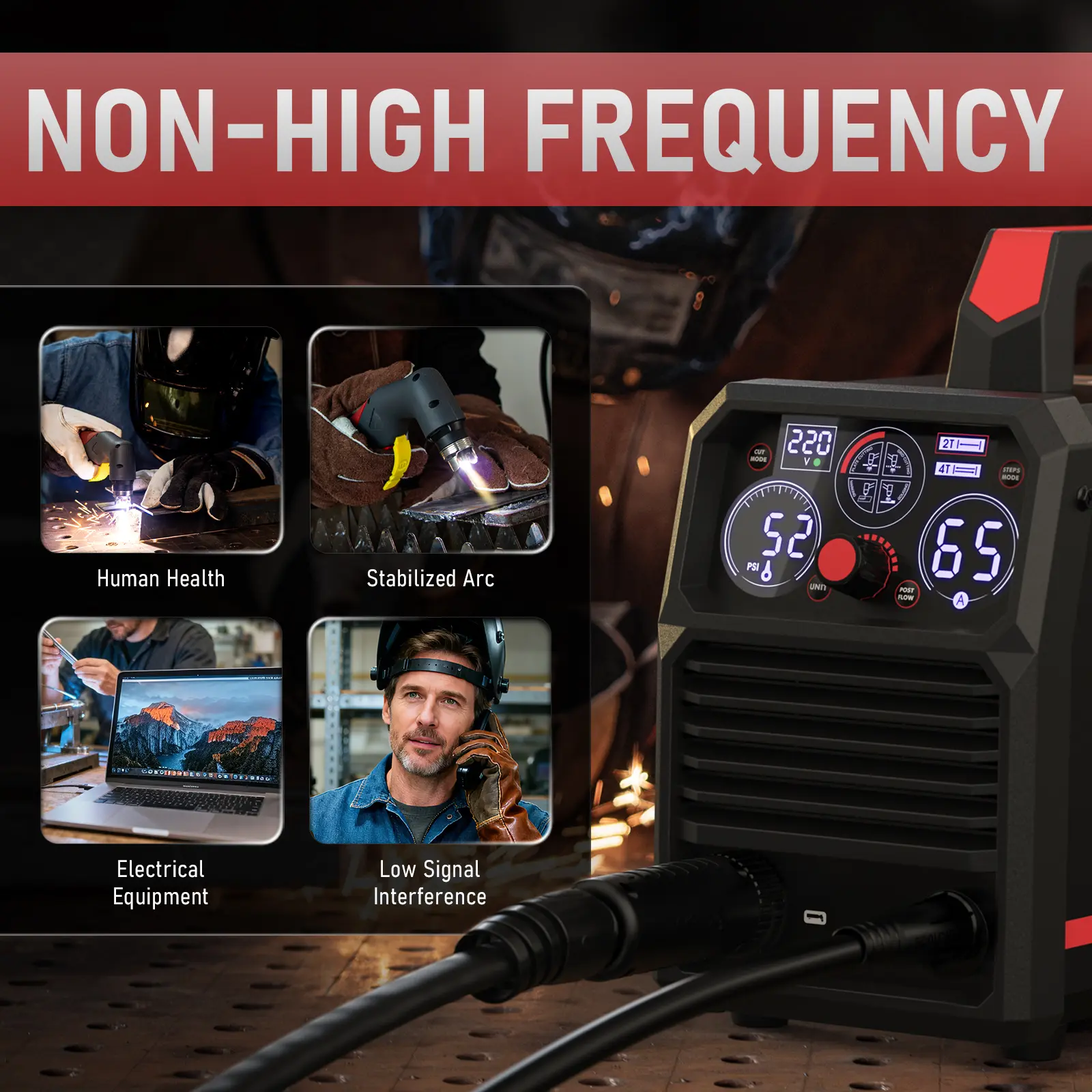 CUT-65DS PLUS Plasma Cutter 65Amp