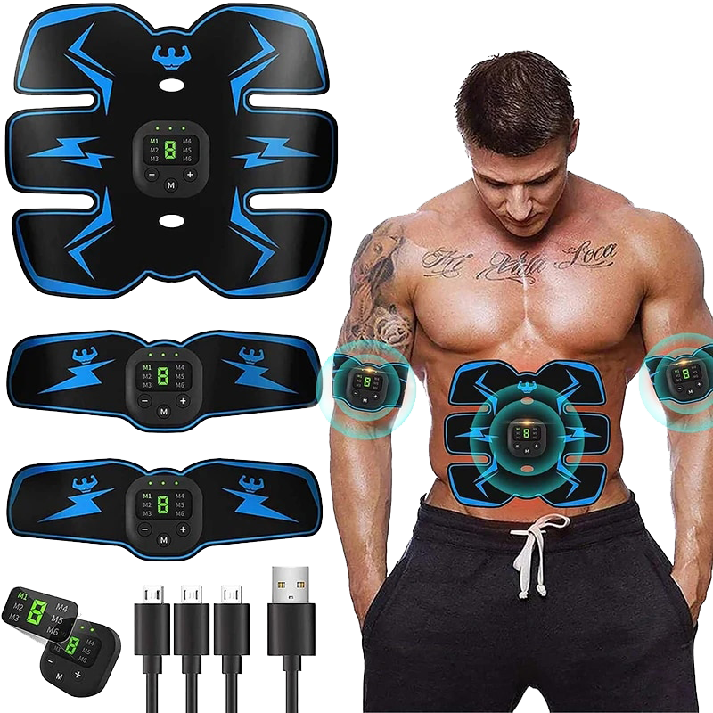 Abdominal muscle plasters