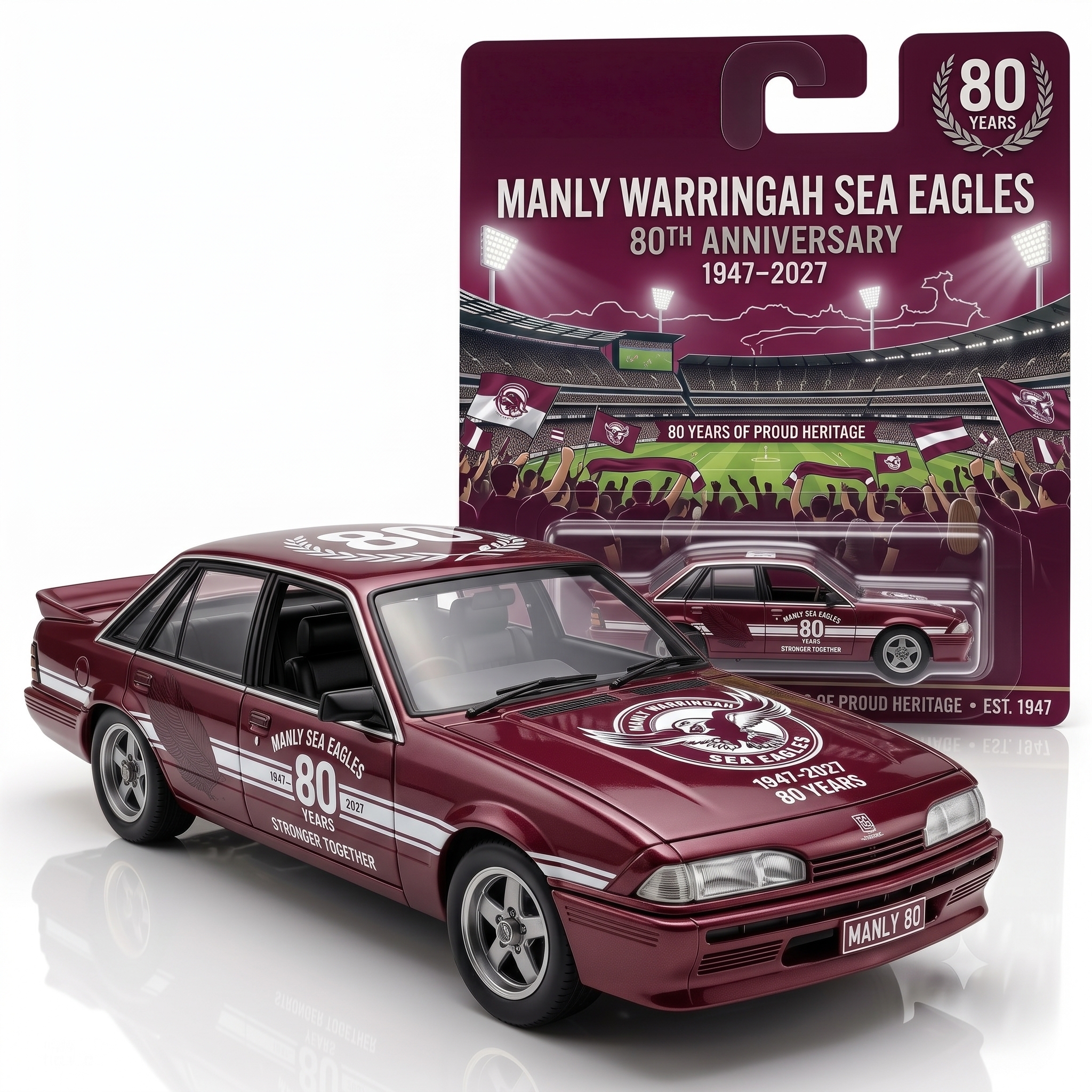 80th Anniversary Holden Group A Edition Car
