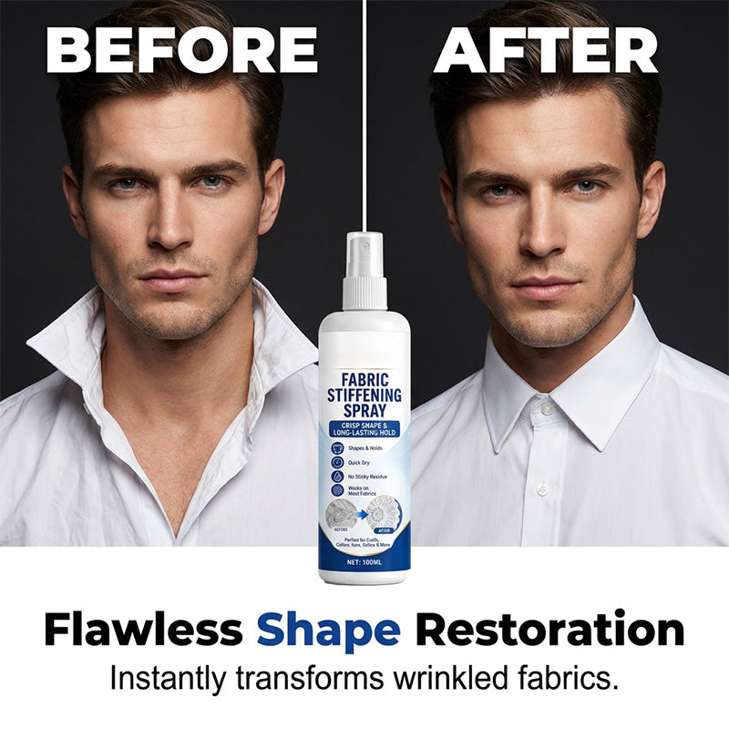 🔥HOT SALE💞50K+ SOLD!⏳✨Crisp Hold Fabric Stiffening Spray
