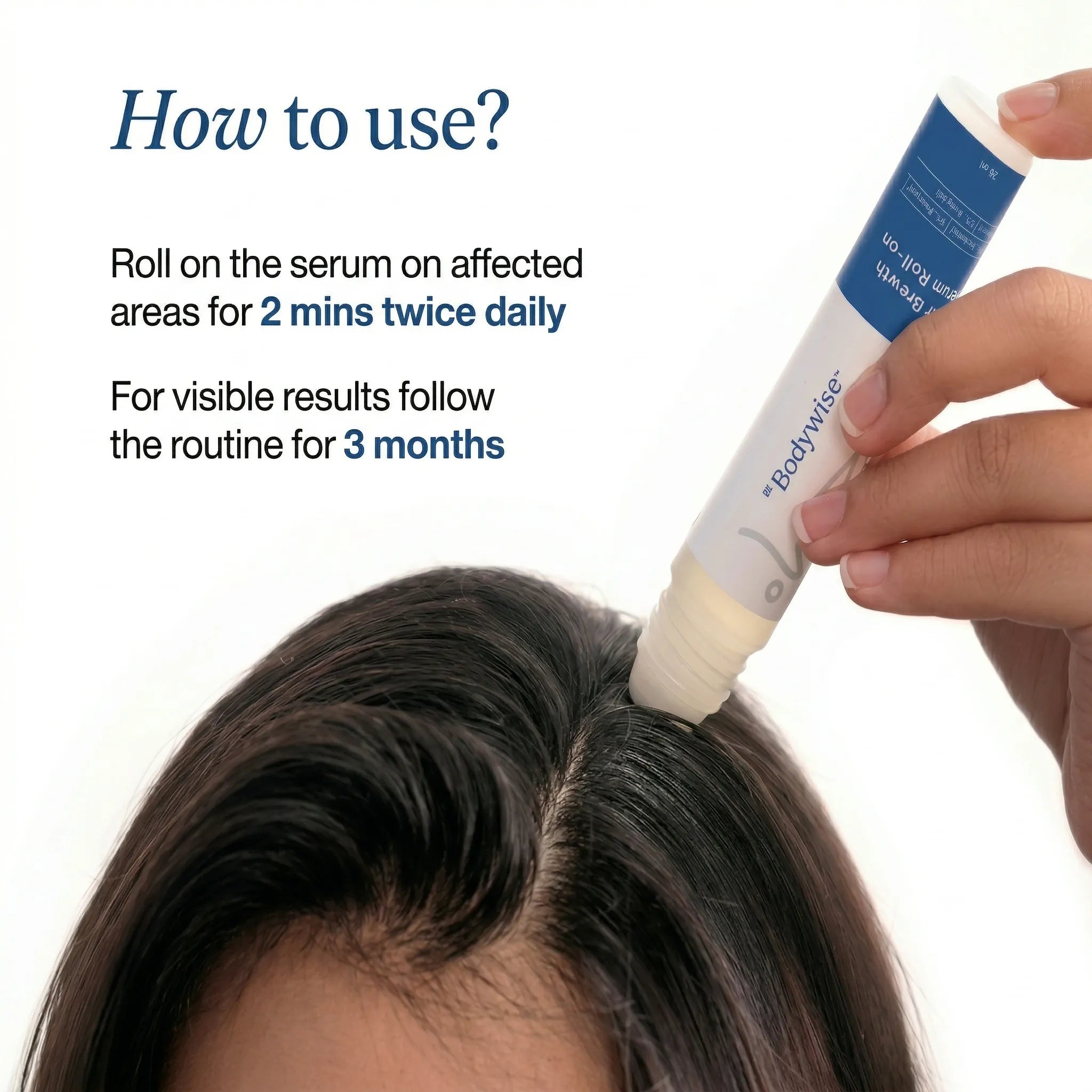 Bodywise Byvirexa Hair Growth  Roll on Serum