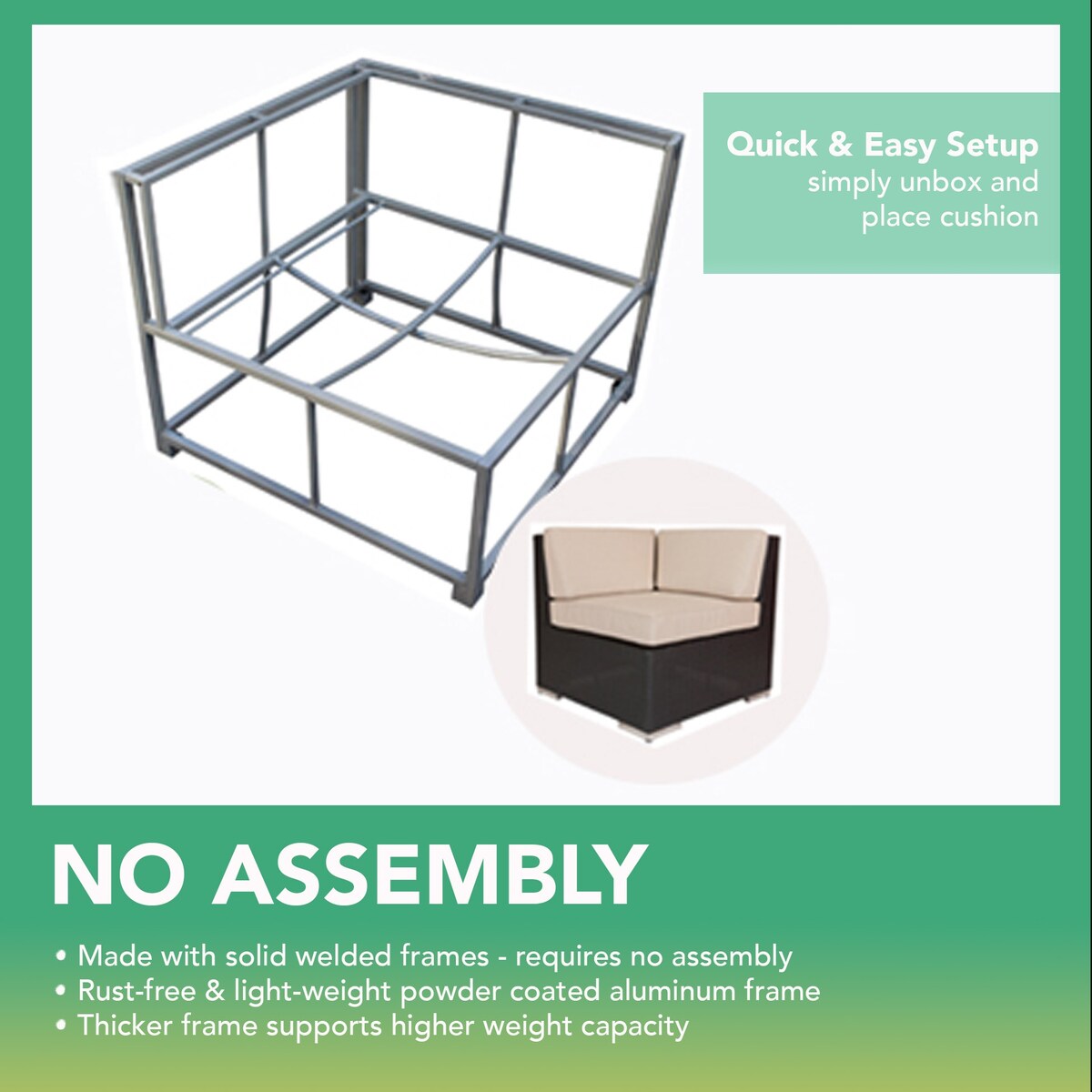 Ohana Black Wicker Outdoor 10-piece Conversation Set - No Assembly