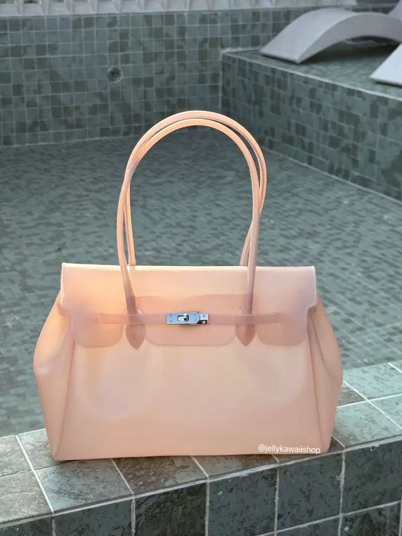 Girly Jelly Tote TPU Shoulder Bag